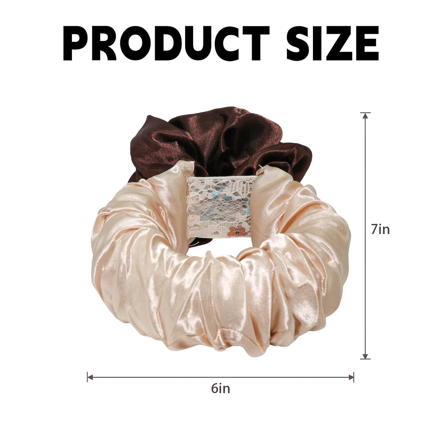 Heatless Hair Curler, Hair Curlers Overnight to Sleep In, Heatless Curling Scrunchie for Women Soft Silk Lazy Rollers Headband for Long Hair Overnight (Powder Blue, 1PCS)