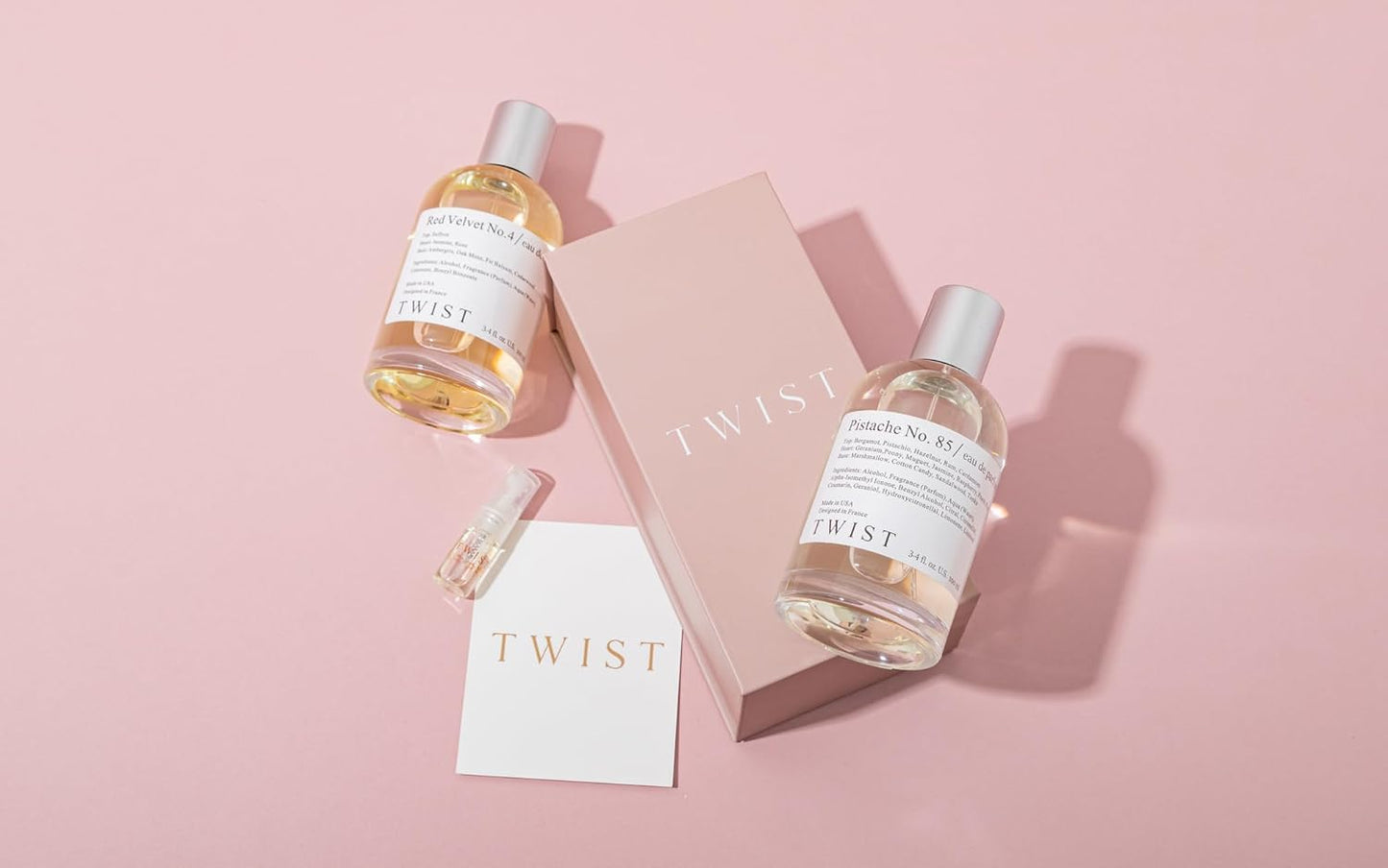 Twist Dubai Chocolate No. 100 - Eau De Parfum Inspired by Fix Dubai Chocolate, Long-Lasting Perfume For Women, Paraben Free, Vegan, Clean Ingredients, Fragrance - Spray 100 ml | 3.4 fl. oz.
