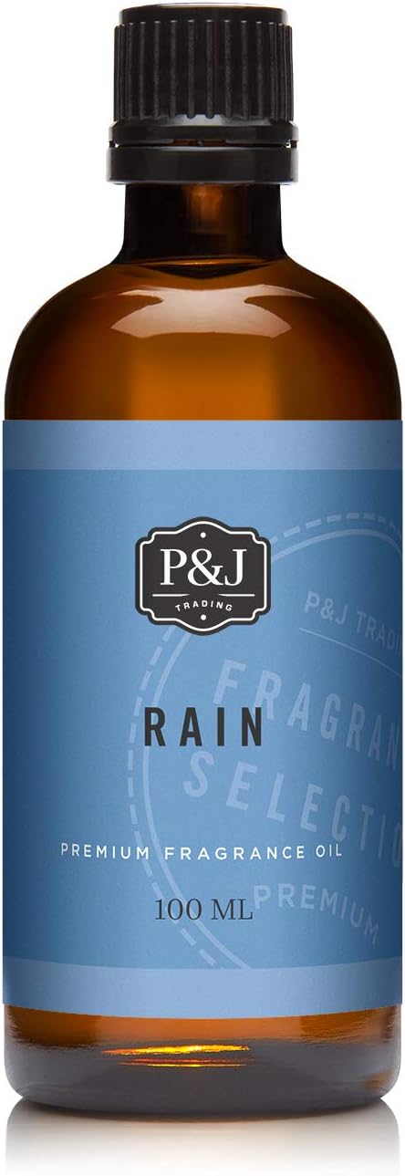 P&J Trading - Rain Scented Oil 100ml - Fragrance Oil for Candle Making, Soap Making, Diffuser Oil