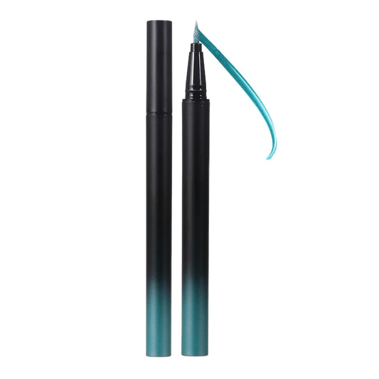 liquid eyeliner waterproof metallic satin finish ink eyeliner pen long lasting high pigmented Green