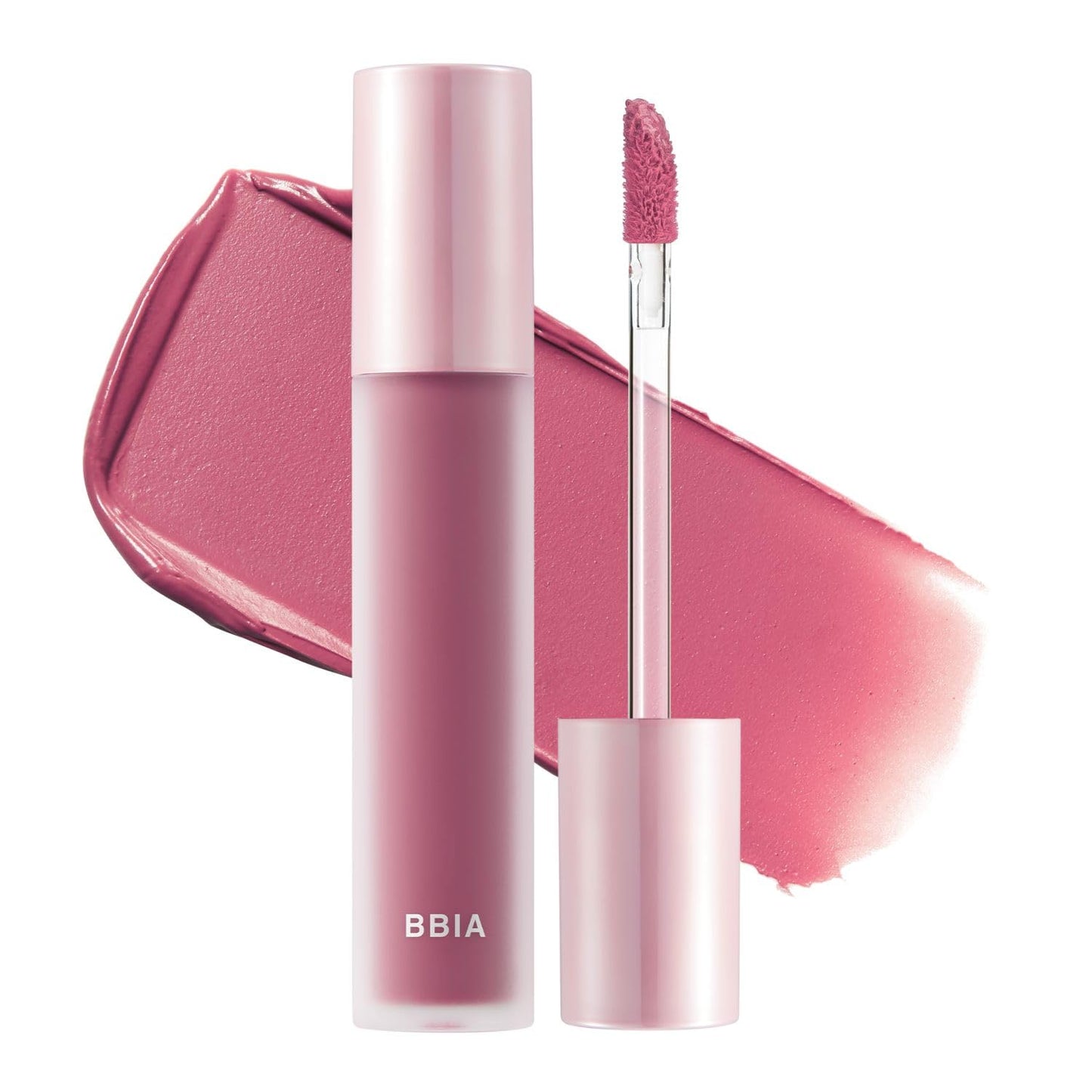 BBIA Last Velvet Tint - Soft & Creamy Matte Finish Lip Stain, Blur Effect with Velvety Texture, Long-Lasting, High Pigment, Lightweight, Non-Drying, Vegan, Korean Lip Makeup (V41 SUMMER BERRY)