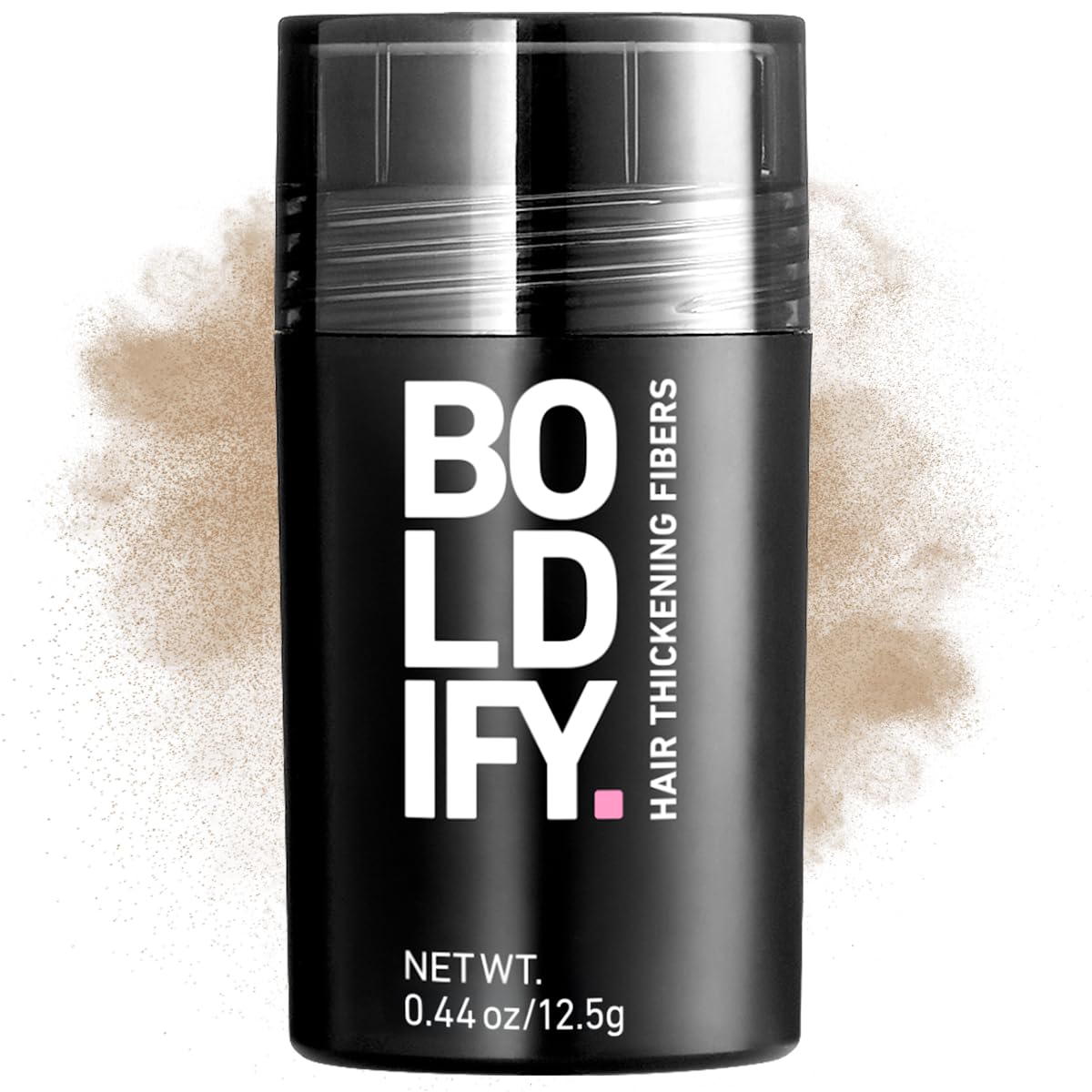 BOLDIFY Hair Fibers (12.5g) - Fill In Thinning and Fine Hair for an Instantly Fuller, Thicker Look - 14 Shades for Women & Men - Medium Blonde