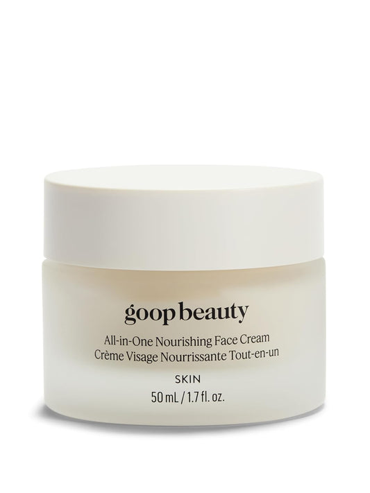 goop Beauty Nourishing Face Cream | Improves Firmness, Elasticity, & Brightness | Botanicals, Ceramides, & Squalane | Anti Wrinkle Moisturizer | 1.7 fl oz