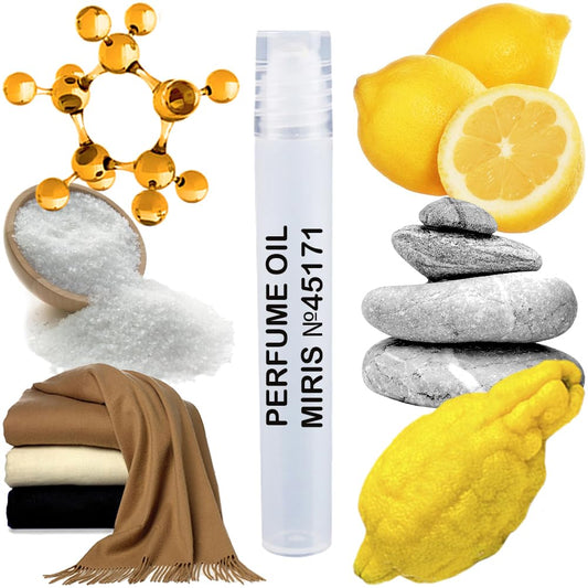 MIRIS Perfume Oil No. 45171, Inspired by Polo Ultra Blue, Long-Lasting Men Roll-On, Rollerball 0.34 Fl Oz / 10 ml