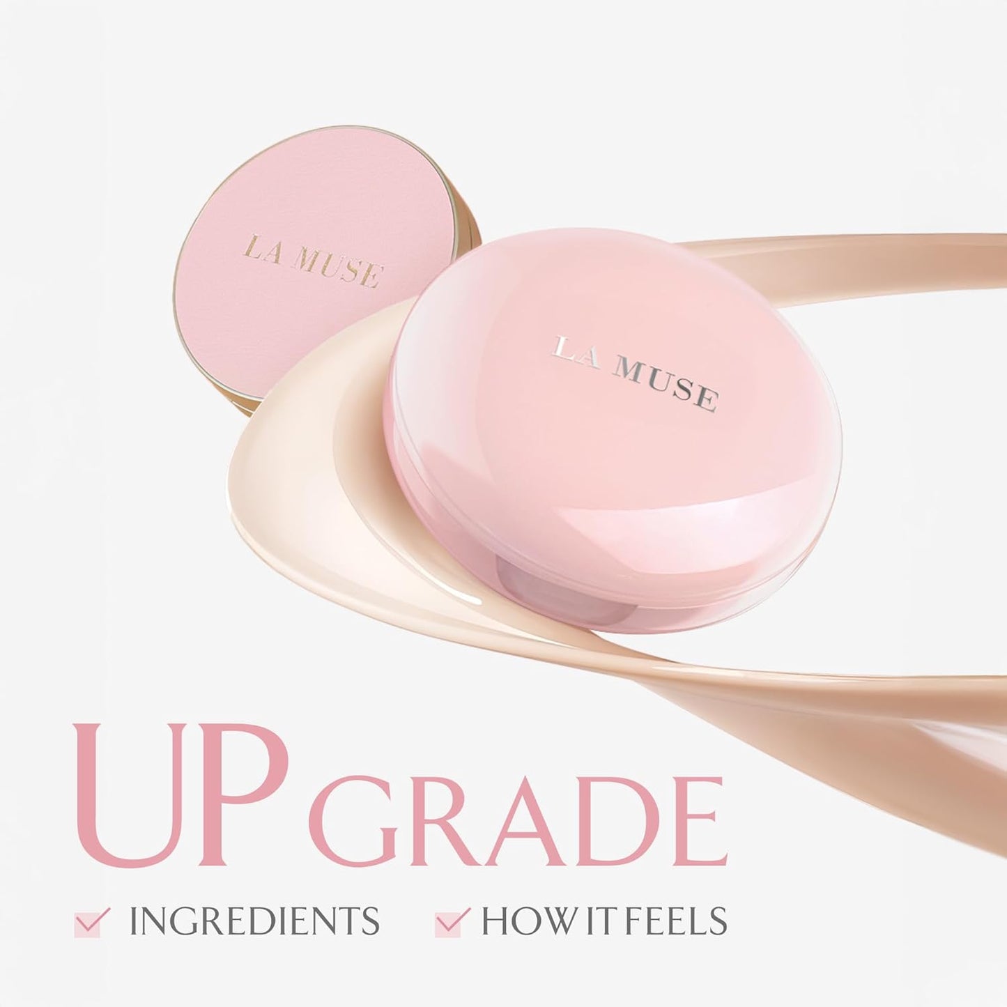 LA MUSE Glow Cushion Foundation(#20 Pure Ivory, #22 Neutral Beige) (#22 Refill Only)