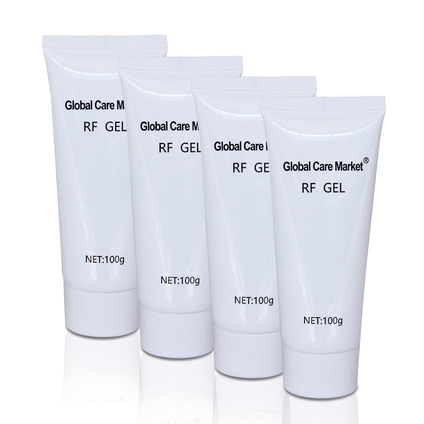 RF Gel 4 Pack-Conductive Gel for Facial Microcurrent, Hydrating Cream for Use With Radio Frequency Face and Body Machines, Skin Cooling Primer for IPL Hair Removals