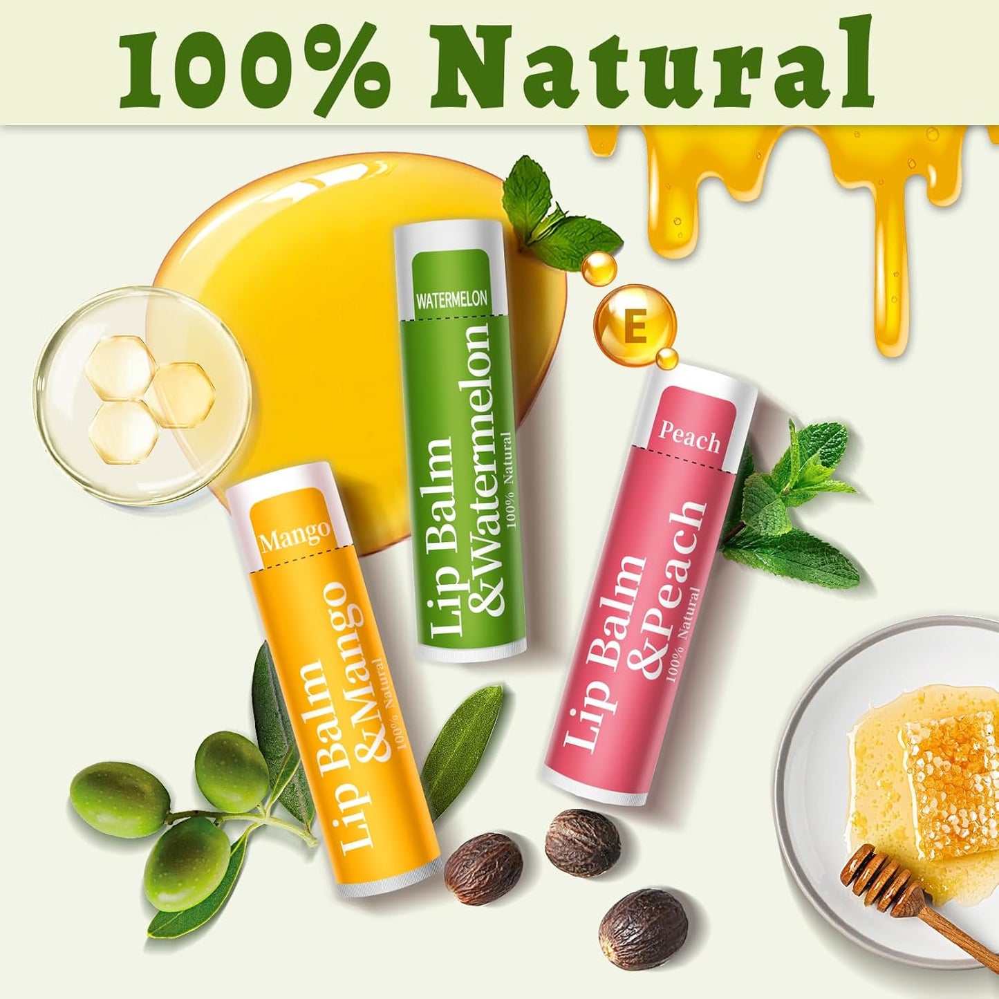 320 Pcs Lip Balm Bulk, 12 Flavored Pack of Lip Balms Natural Lip Balms Pack, Moisturising Organic Lip Balm Set for Cracked Lips, Bulk Gifts Stocking Stuffers Party Favors(4.2g/0.15oz)