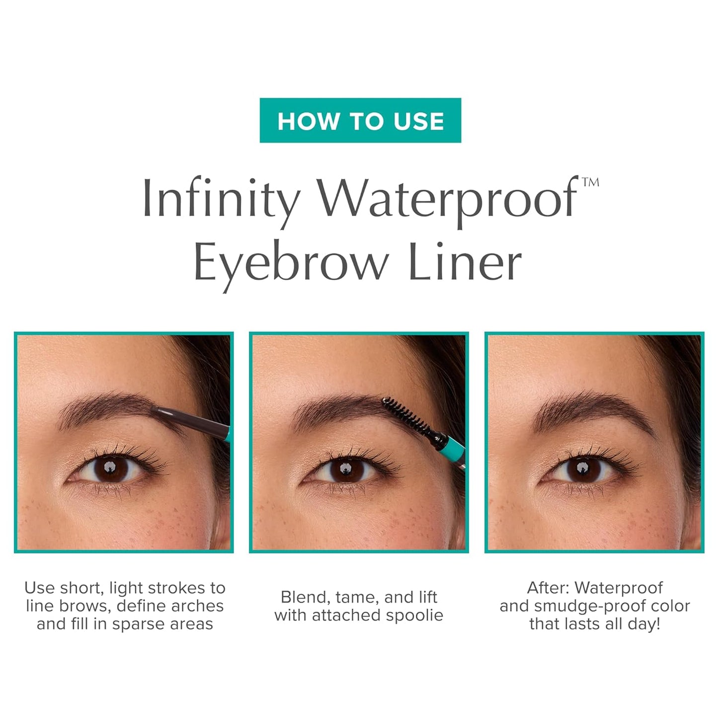 Thrive Causemetics Infinity Waterproof Eyebrow Pencil, Retractable Brow Pencil, Hyaluronic Acid, Shea Butter, Dual Ended Eyebrow Brush Spoolie, Fine Tip, Vegan, Cruelty Free, Christina (Light Blonde)