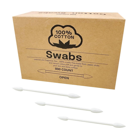 Precision Tip Cotton Swabs/Double Pointed Cotton Buds for Makeup 1600pcs