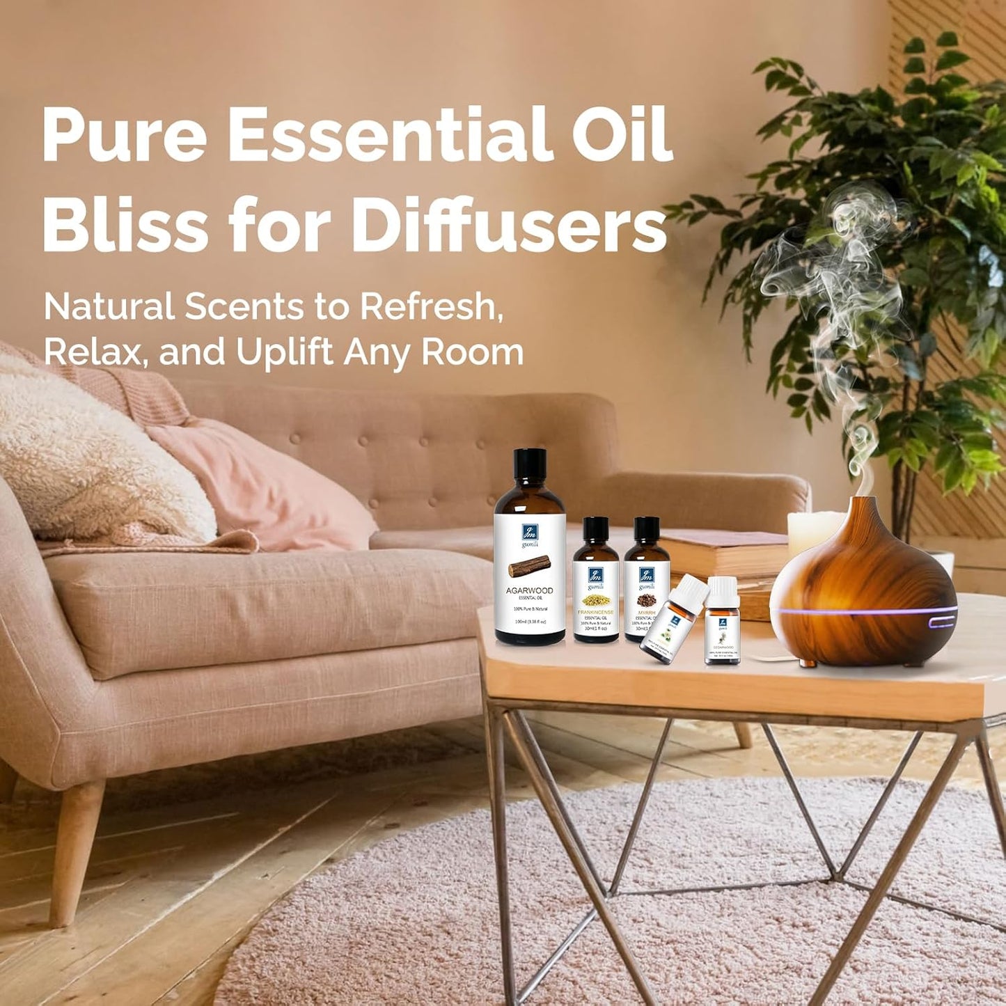 Neroli Essential Oil, Pure Neroli Oil for Diffuser - 3.38 Fl Oz 100ml