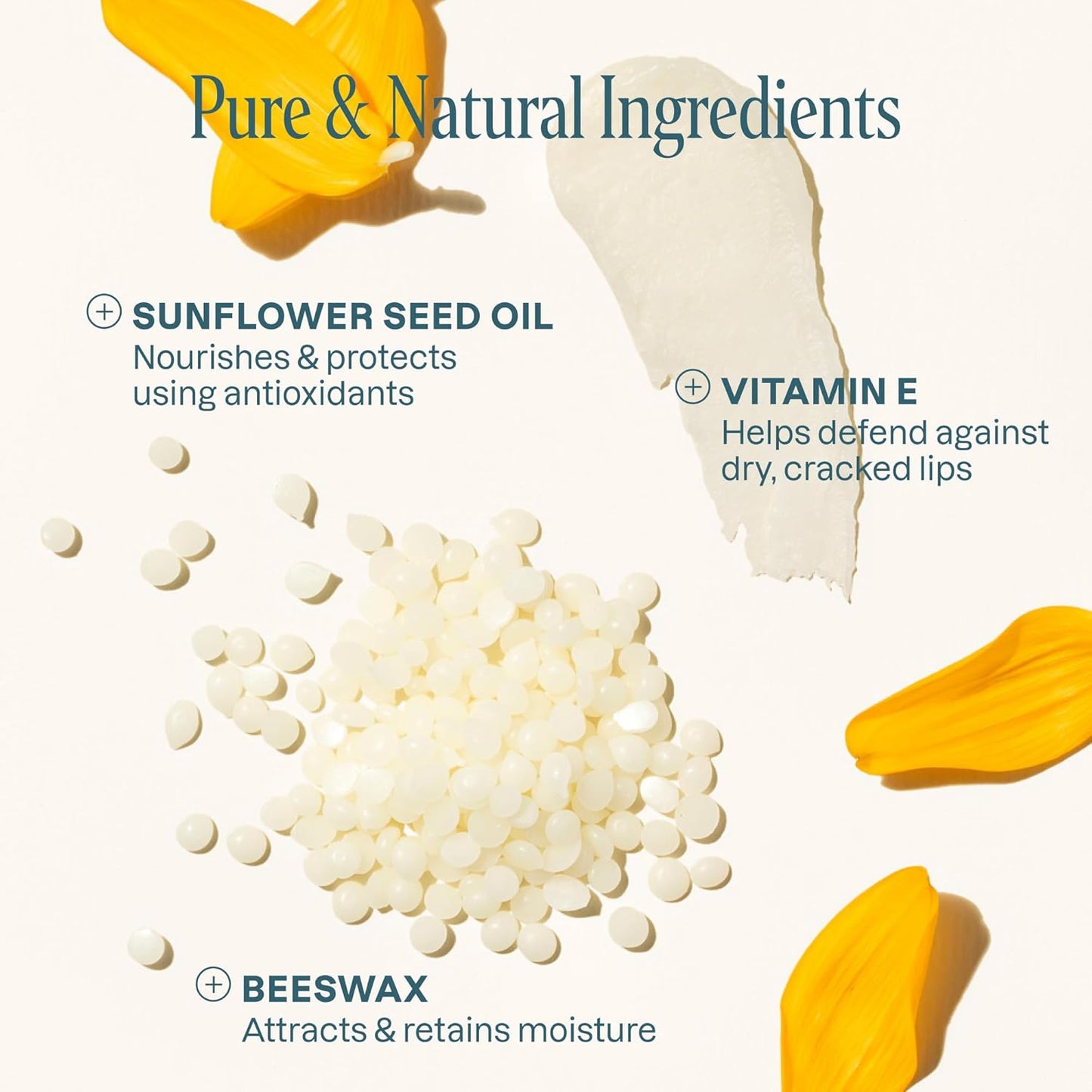 Cliganic Organic Lip Balm Set (2 Packs of 6 Tubes), 100% Natural Moisturizer for Cracked & Dry Lips