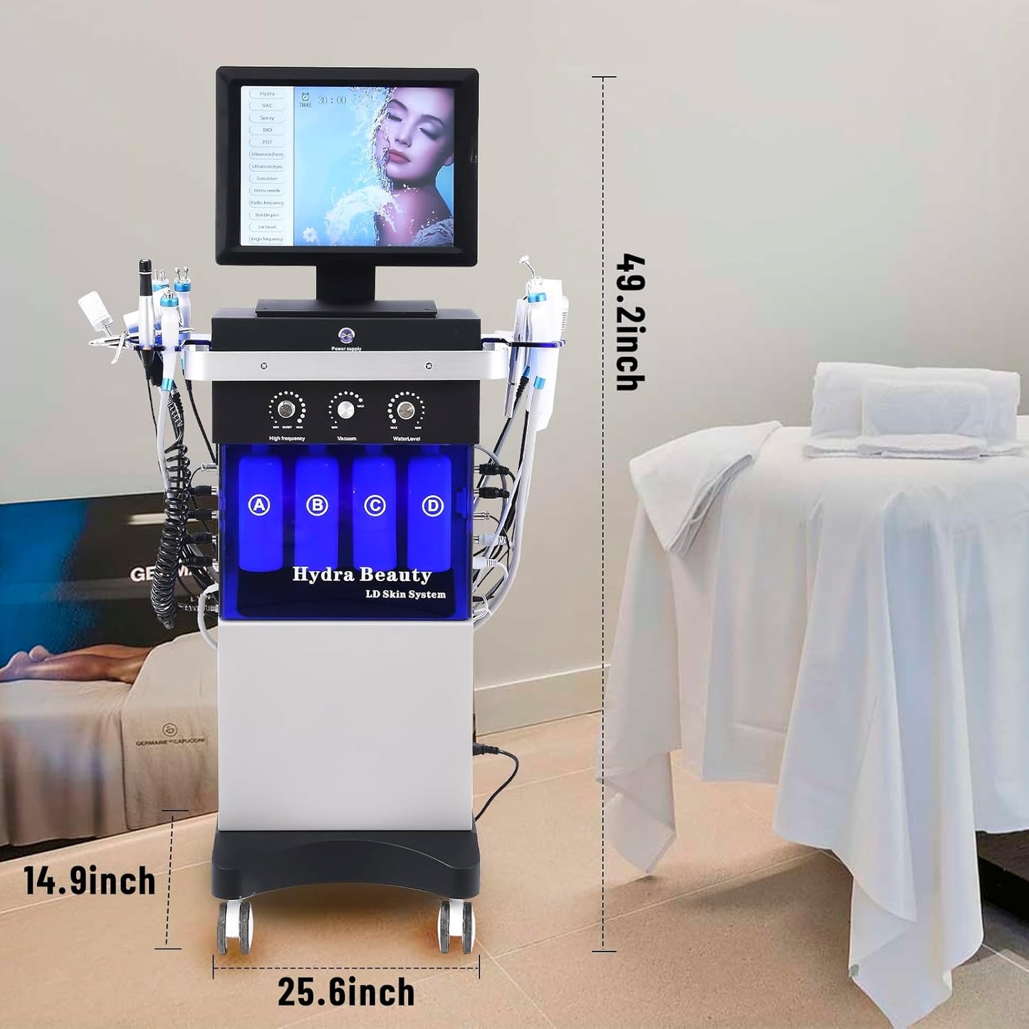 14-in-1 Hydrogen Oxygen Facial Skin Care Machine Home and Office