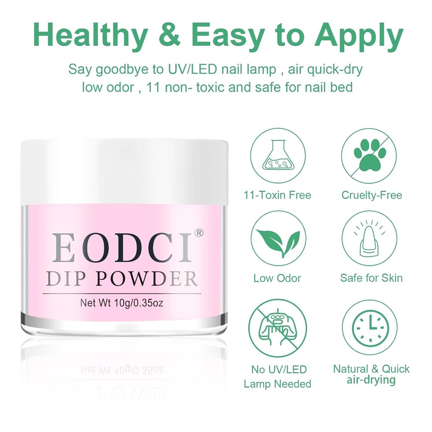 Dip Powder Nail Set, 6 Colors Hot Pink Series 12 Pcs Dipping Powder Kit With Base & Top Coat/Activator/Brush Saver,Nail Art Dip Manicure Kits Odor-Free&Long-Lasting, No Needed Nail Lamp Curing