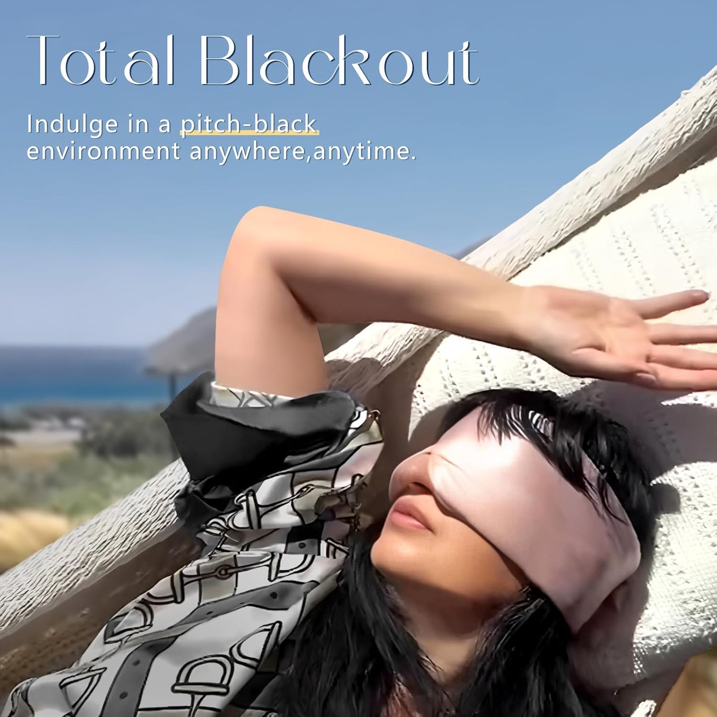 ZIMASILK 100% 22 Momme Mulberry Silk Sleep Mask - Full Silk Filled, Ultra-Soft & Breathable, Face-Hugging Blackout Eye Cover for Sleeping (Burgundy)