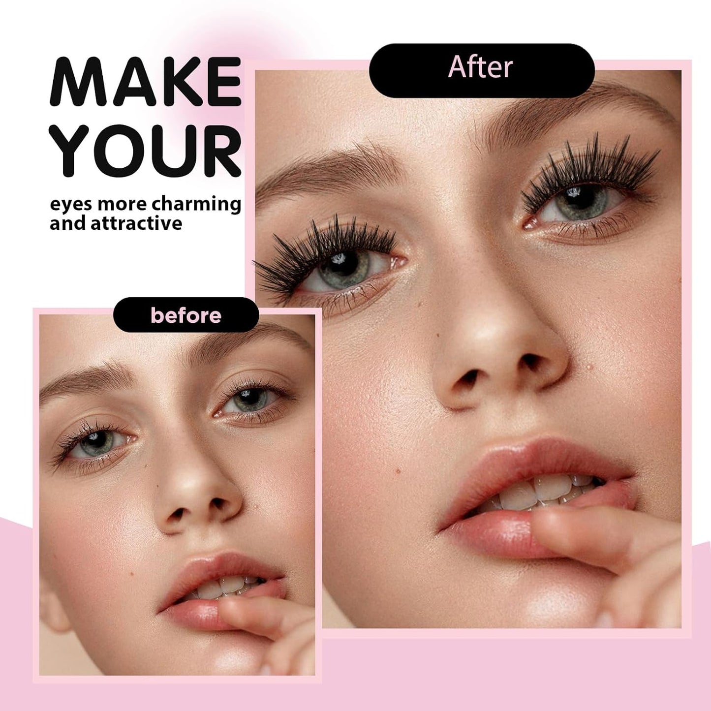 Lash Clusters D Curl Invisible Band Clusters Lashes 0.07D 10-18 MIX 144 Eyelashes Individual Lashes DIY Lash Extensions at Home False Lashes Wide Band Wispy Eye Lash Clusters U06 Lash