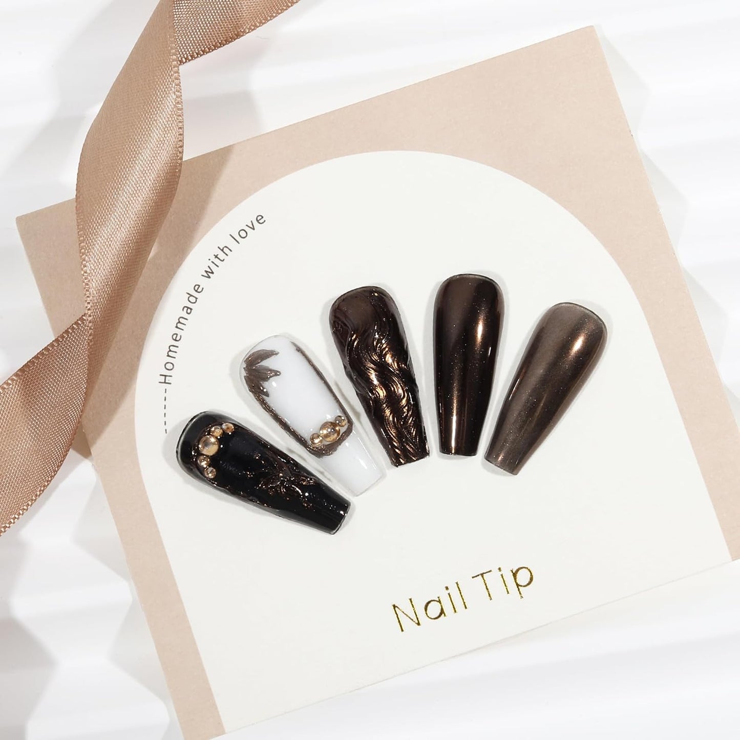 Artdone Chrome Nail Powder, Coffee Color Iridescent Aurora Powder Metallic Mirror Effect Pigment Pearlescent Mermaid Pigment Pearl Glitter Dust Kit, Nail Art Decoration, Resin Craft