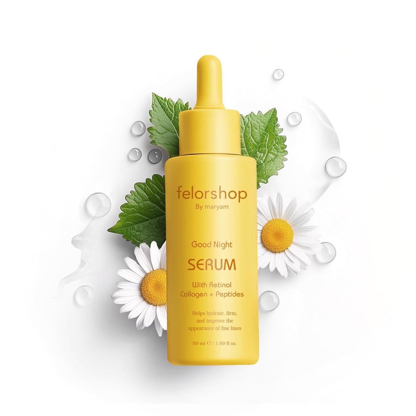 Good Night Collagen Serum with Retinol & Peptides | Anti-Aging Night Treatment | 50ml