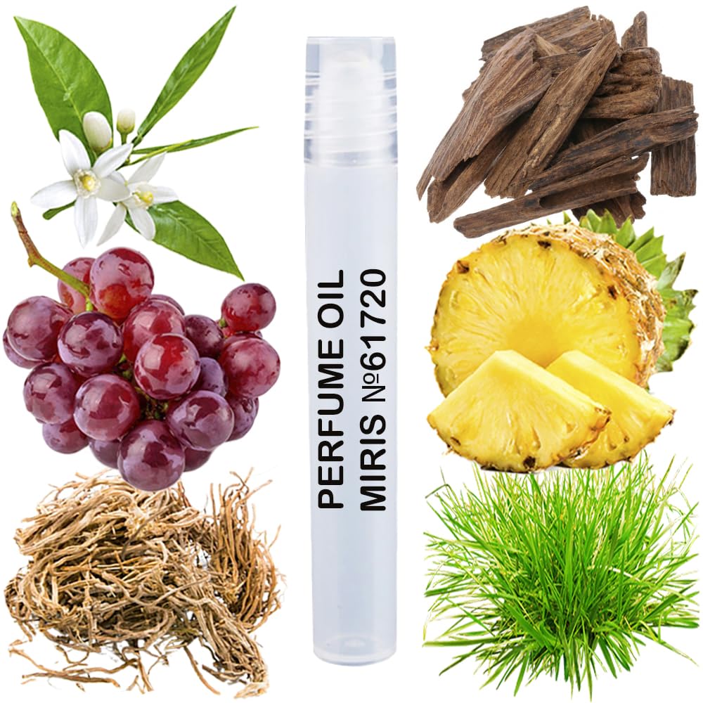 MIRIS Perfume Oil No. 61720, Inspired by Karagoz, Long-Lasting Unisex Roll-On For Women and Men, Rollerball 0.34 Fl Oz / 10 ml