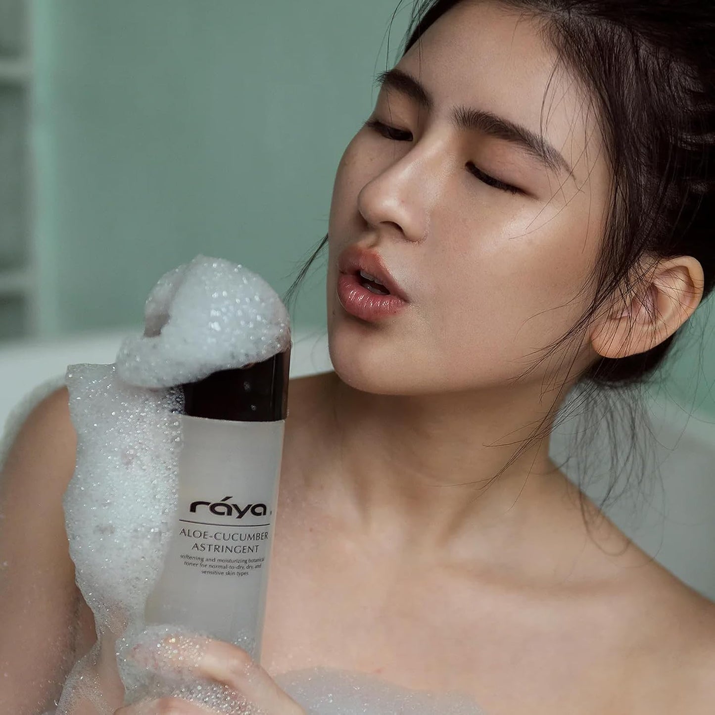 Raya Aloe Cucumber Astringent (202), Facial Toner for Dry and Sensitive Skin - Refreshing, Hydrating and Calming Formula, Gentle Pore Tightening Skincare, Cruelty, Paraben & Alcohol-Free, 8 fl oz