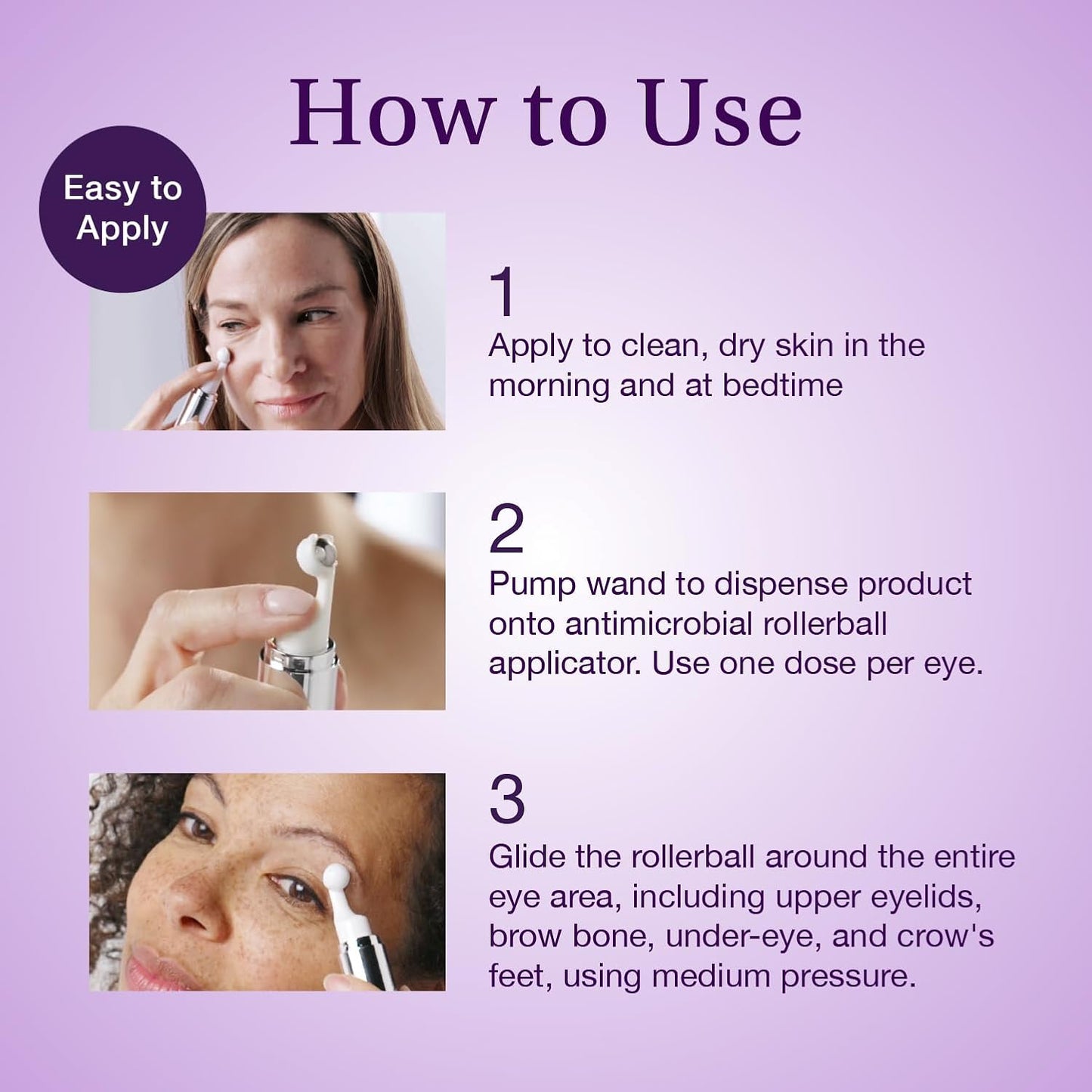 SBLA Eye Lift Wand – Anti-Aging Serum for Eyelids, & Eye Area - With SBLA66Peptide™, Caffeine, Hyaluronic Acid, Niacinamide & Vitamin C - Smooths, Lifts Hooded Lids, Brightens Eyes, Reduces Puffiness