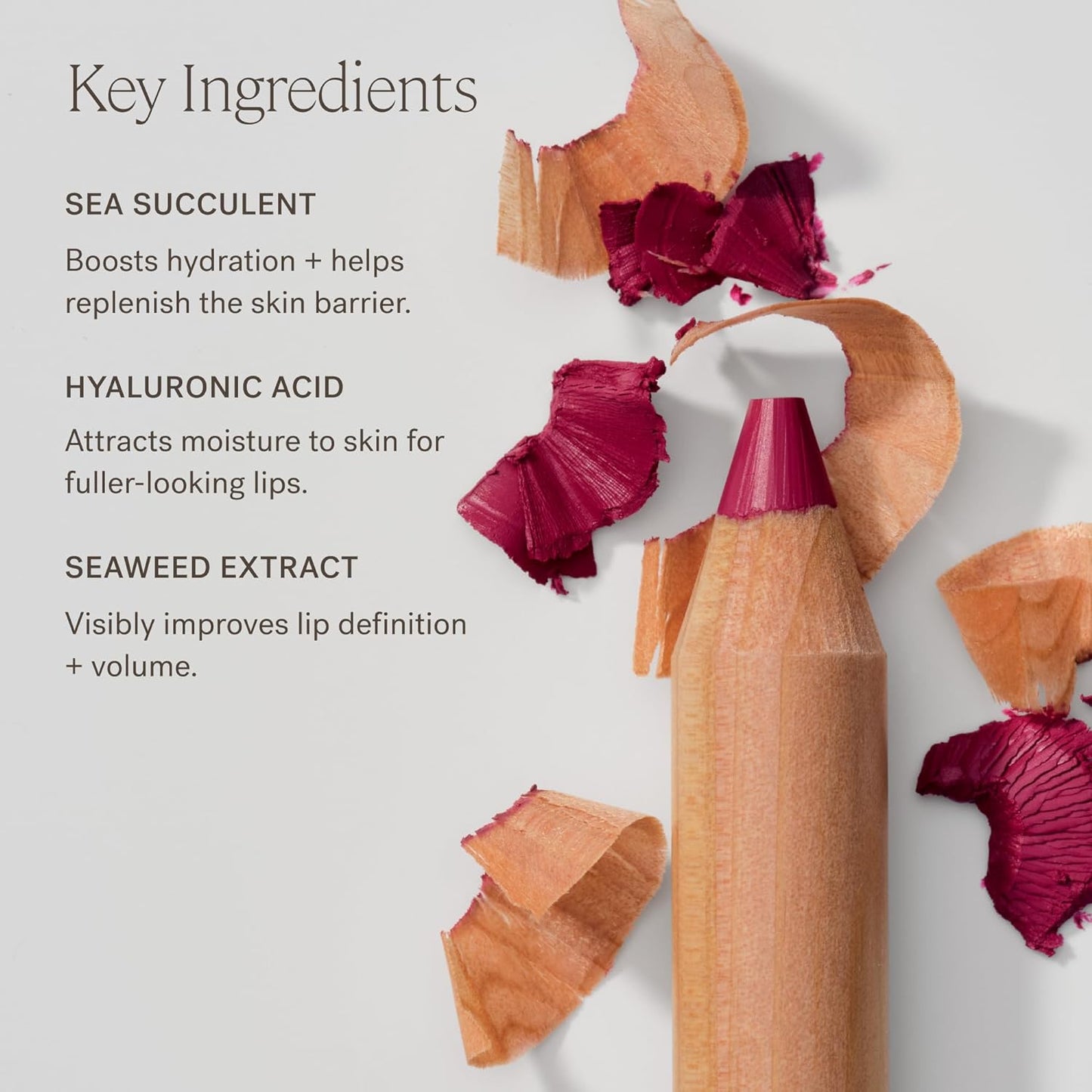 ILIA - Lip Sketch Hydrating Crayon | Hydrate, Plump, Smooth, Strengthen | Long Lasting up to 12-Hours, Bleed-Resistant, Soft-Matte | Barrier-Building, Non-Toxic, Cruelty-Free (Rhyme)