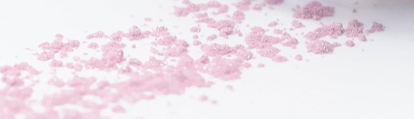 Glistening Carnation Light Bright Pale Pink Mineral Single Loose Powder Eyeshadow; Talc & Paraben Free, No Animal Testing & Cruelty Free