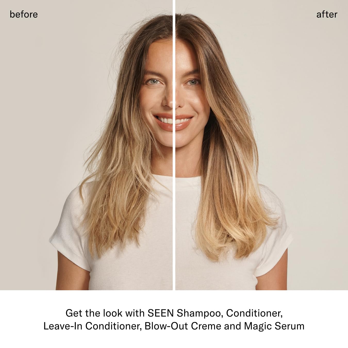 SEEN Leave-In Conditioner - Leave-In Hair Conditioner & Heat Protectant Spray- Detangles & Hydrates- No Parabens, Sulfates or Phthalate (Scented)