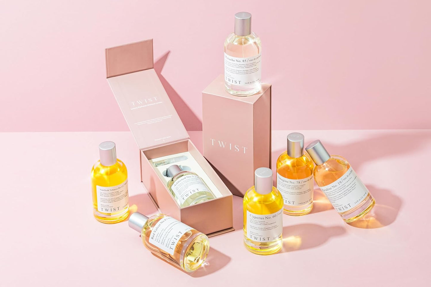 Twist Dolce No. 33 - Eau De Parfum Inspired by La V. E. Belle, Long-Lasting Perfume For Women, Gourmand & Floral, Vegan, Clean Ingredients, Fragrance - Spray 100 ml | 3.4 fl. oz.