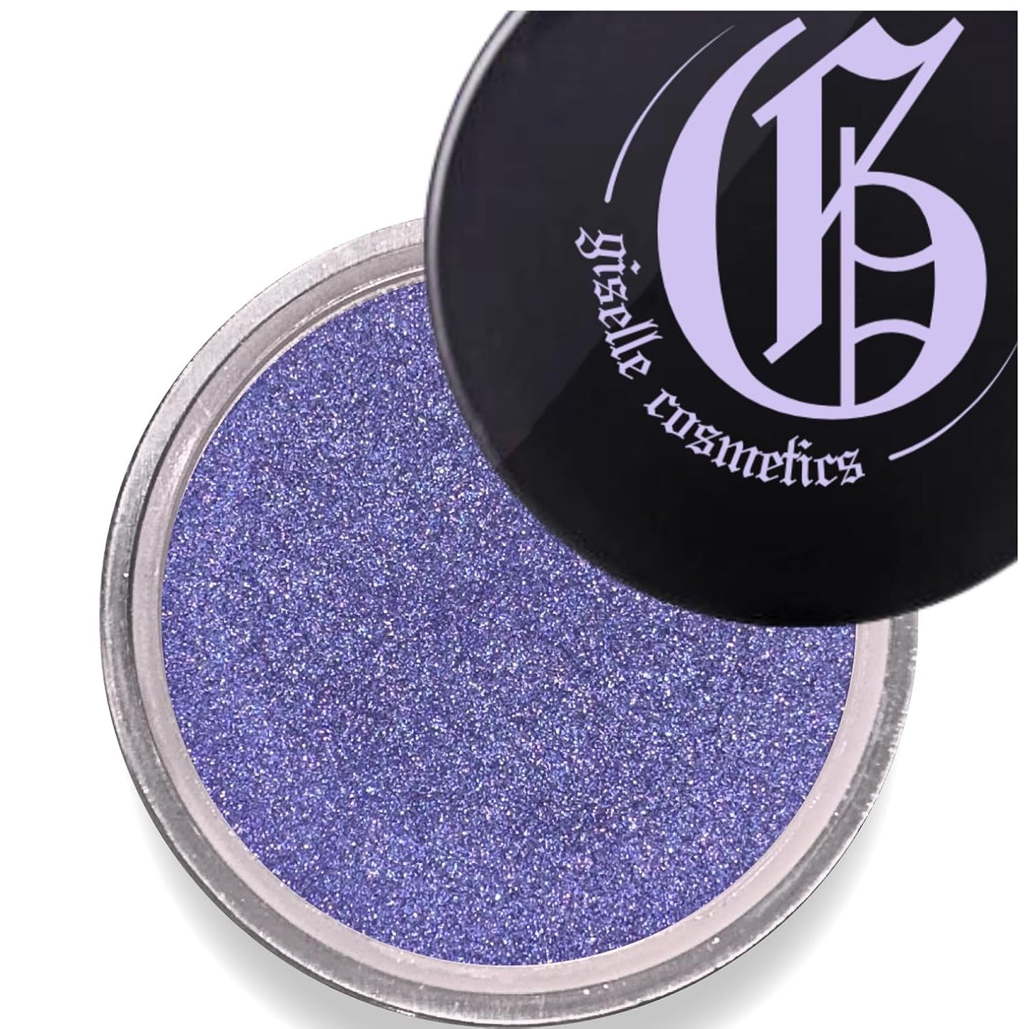 Blue Sapphire Loose Mineral Eye Shadow - Organic, Talc Free, Purple Shimmer Eyeshadow Palette - Sparkly, Glitter, Metallic, Iridescent Make Up - Natural, Single, Cream Eye Shadow