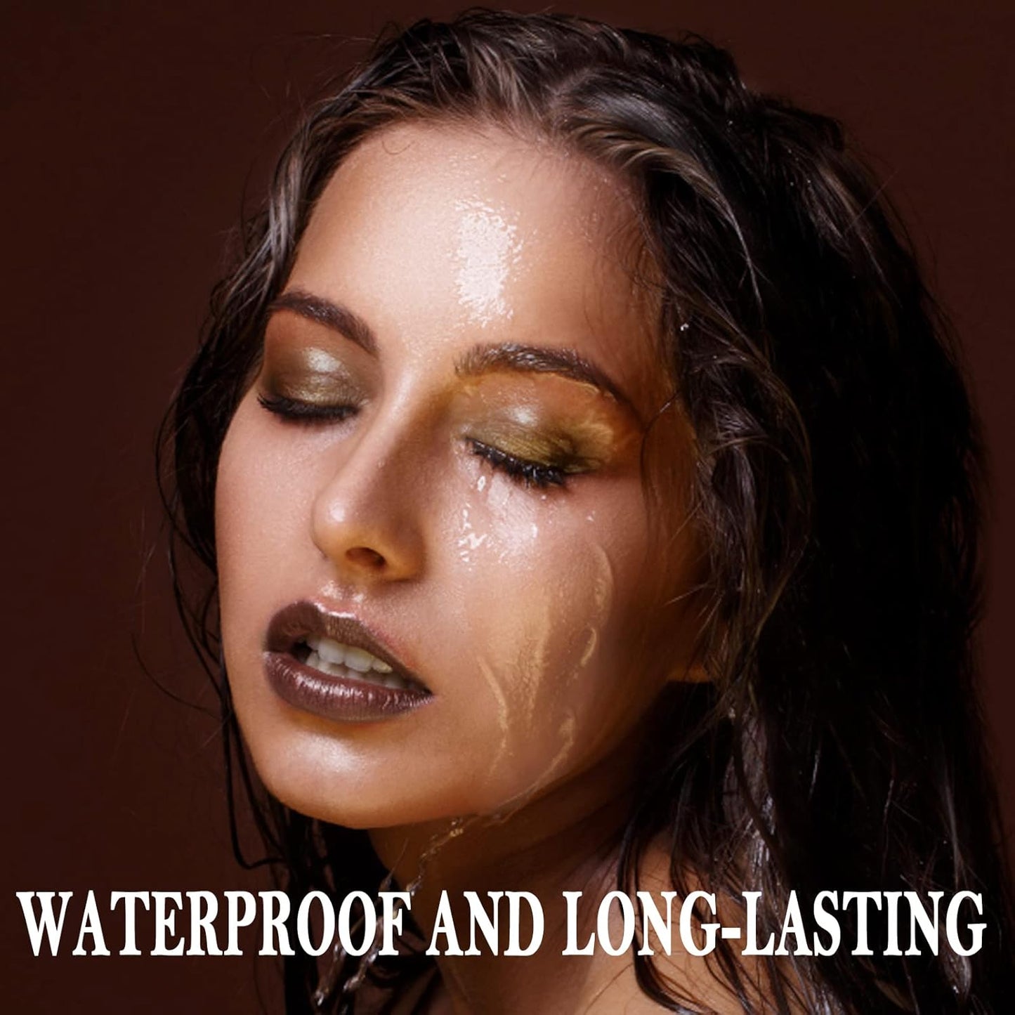 Boobeen Eyeshadow Pencil Crayon Waterproof Stick Shimmer Cream Eyeshadow Pen Create Glitter Eye Makeup, Easy to Use (04#)