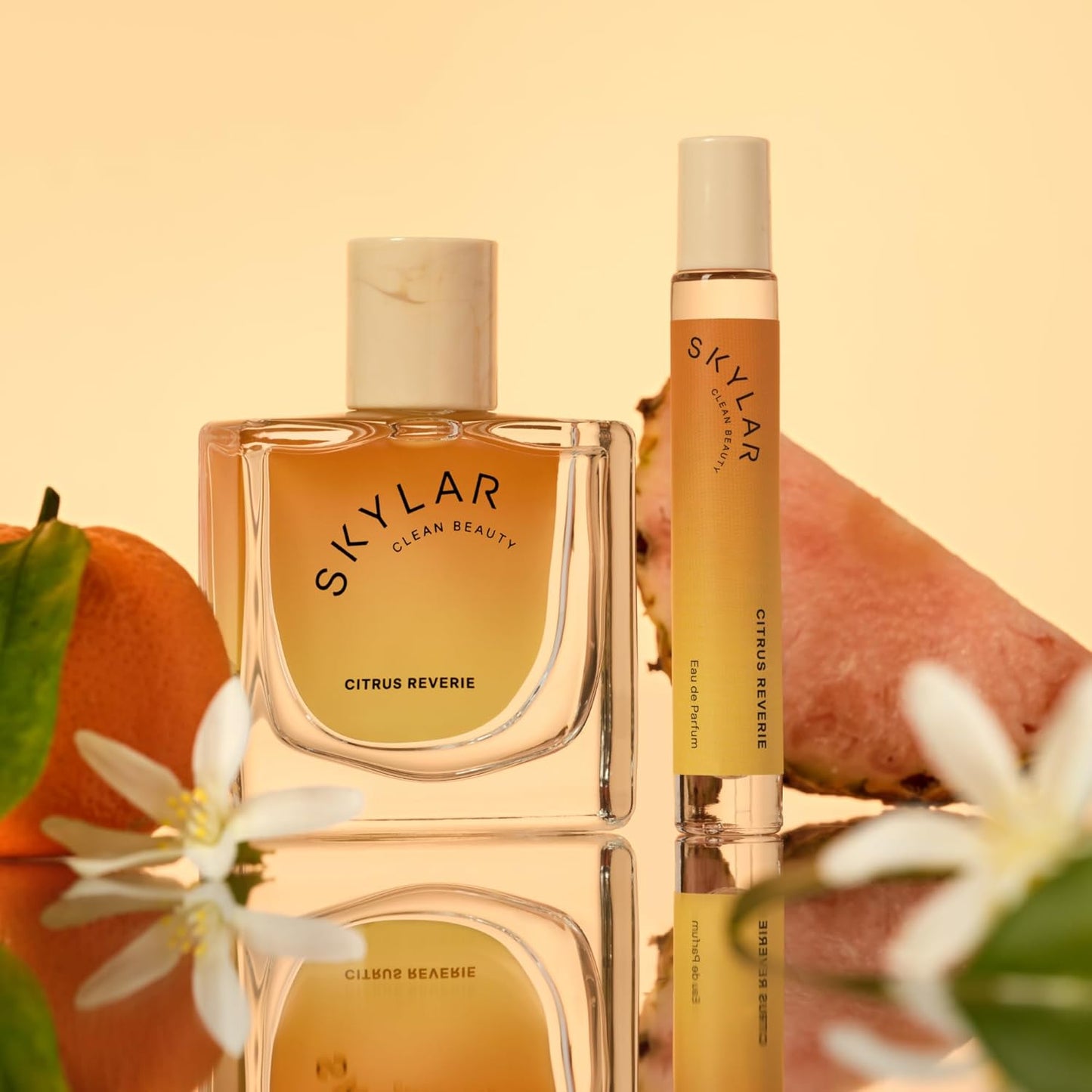 Skylar New Citrus Reverie Eau de Parfum-Hypoallergenic Clean Perfume for Women & Men, Vegan, Safe for Sensitive Skin-Fruity Floral Scents, Madarin, Orange, Pinapple-50mL /1.70 Fl Oz