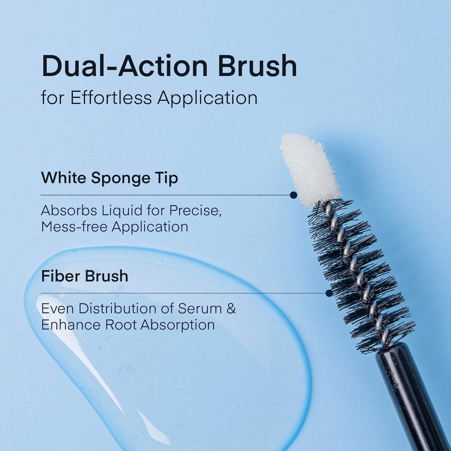 Eyebrow Growth Serum - Natural Eyebrow Serum and Enhancer for Thicker Brows and Grow Bows Faster, Longer, Fuller - 5mL