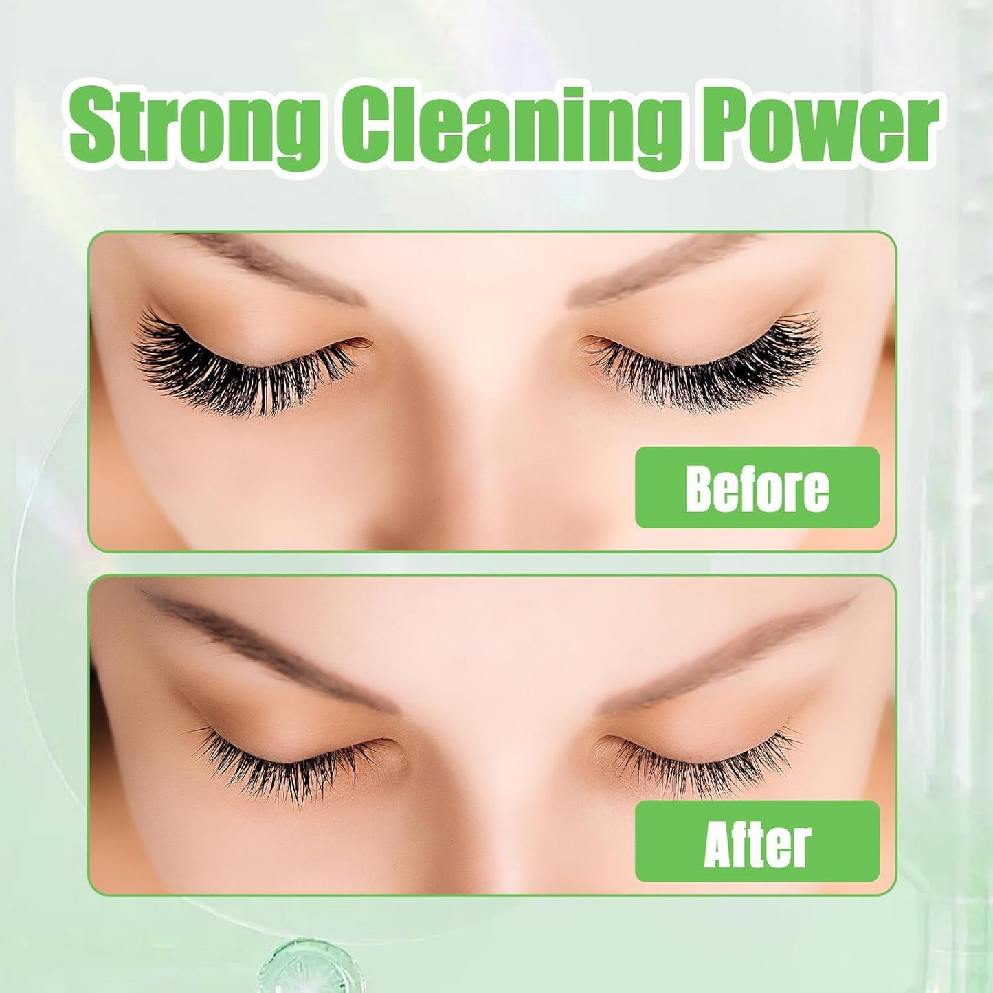 Wendy Lash Remover for Eyelash Extensions: Effectively Cluster Glue Remover Cream, Green Cantaloupe