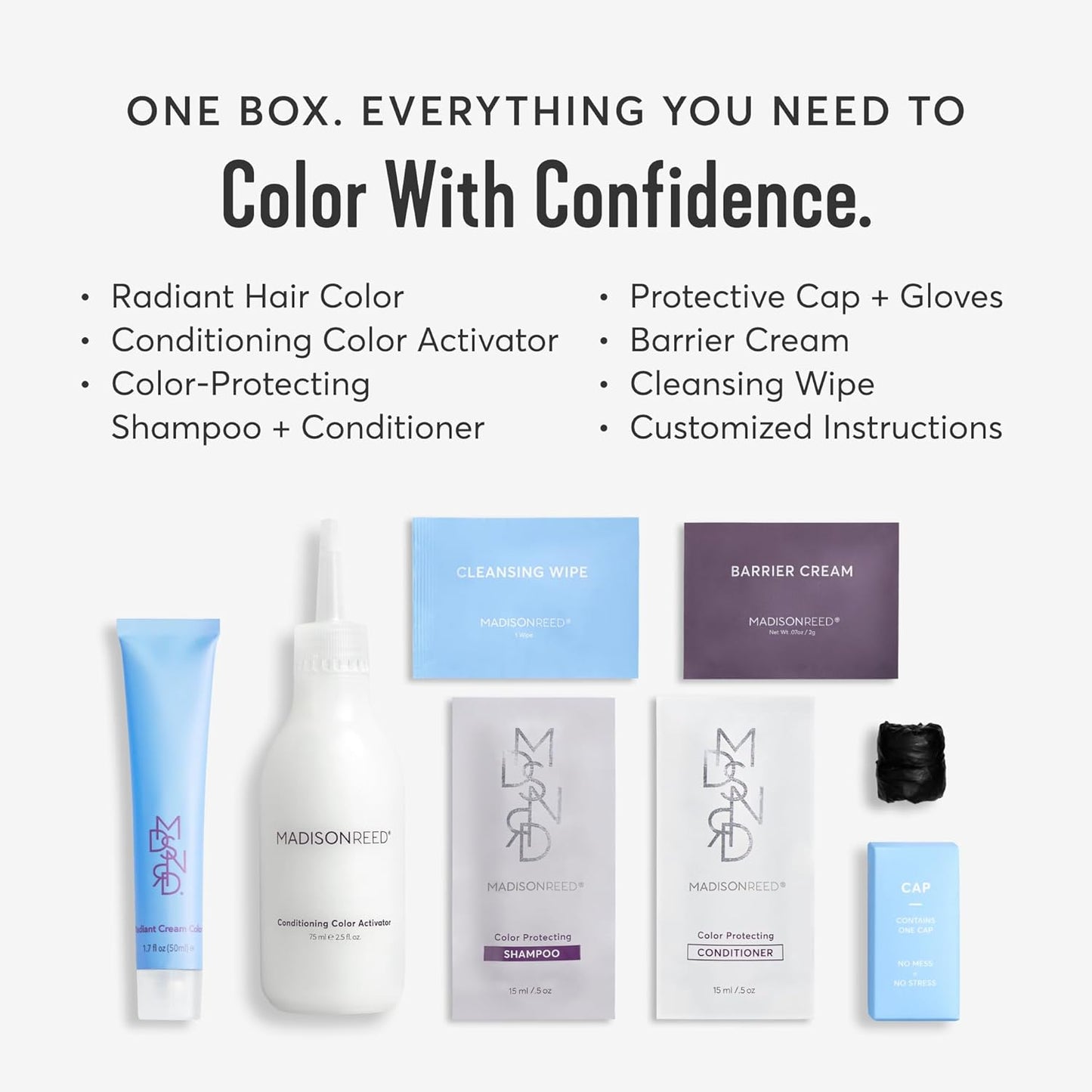 Madison Reed Radiant Hair Color Kit | 9NA Medium Cool Blonde with Ash Undertones (Pisa Blonde) for 100% Gray Hair Coverage | Dimensional Permanent Hair Dye | PPD-Free & Ammonia-Free | 1 Pack