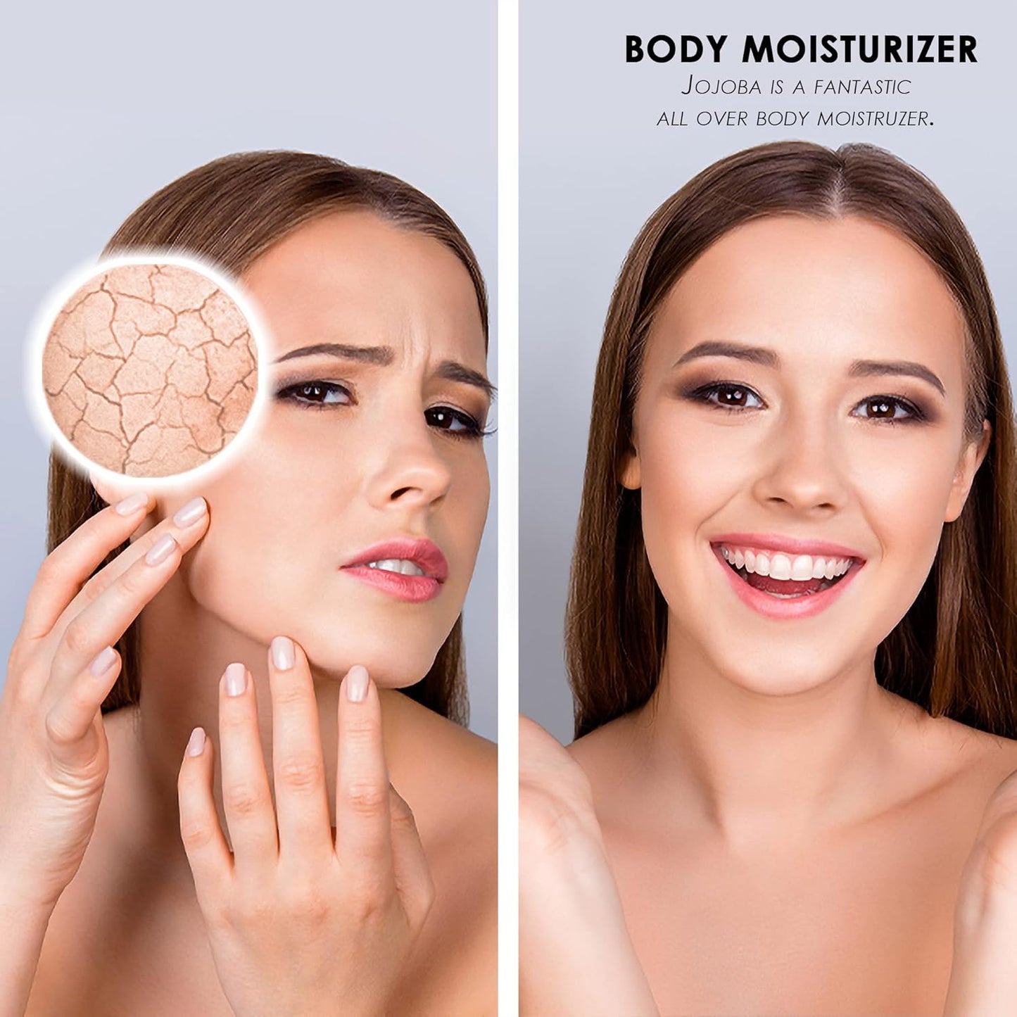 Soapeauty ARGAN OIL | 100% Natural & Pure | Cold Pressed & Deodorized | Carrier for Essential Oils, Face, Body and Skin Care, Hair Growth & Moisturizer | 8 fl oz