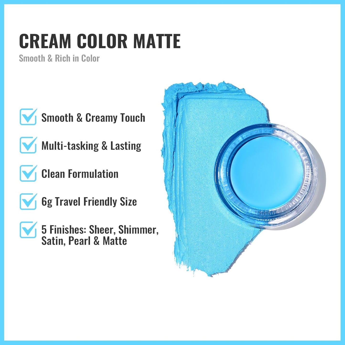 Oulac Matte Eyeshadow 3-in-1 Eyeshadow Eye Primer&Eyeliner Highly Pigmented Waterproof Smudge-proof Long Lasting Wear Smooth&Blendable Formula for Natural Look,Vegan & Cruelty-Free,CM09