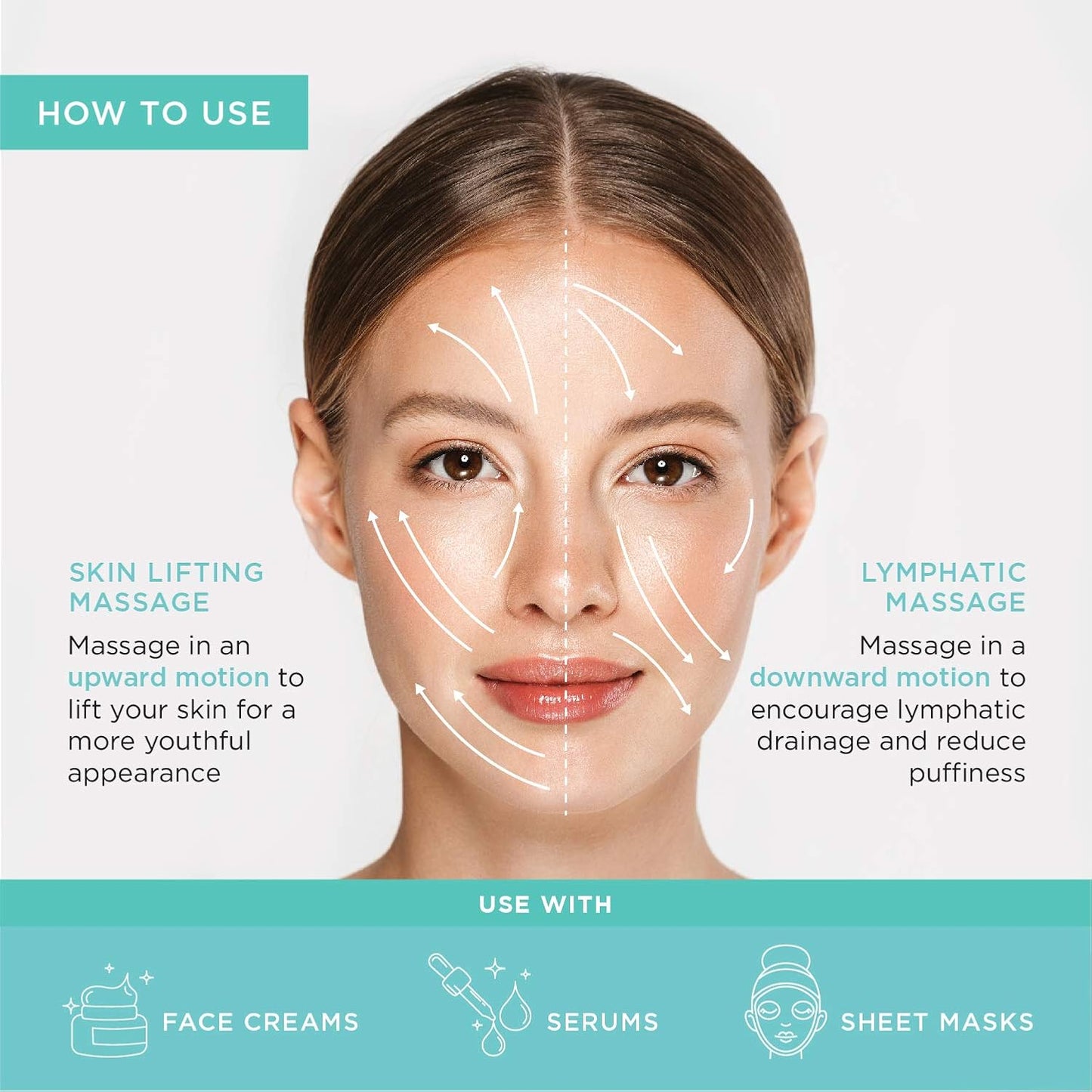 Ice Globes for Face, Freezer Safe and Highly Effective Facial Globes for Daily Beauty Routines, Face Roller to Reduce Puffiness, Enhance Circulation and Complexion (Blue, No Glitter)