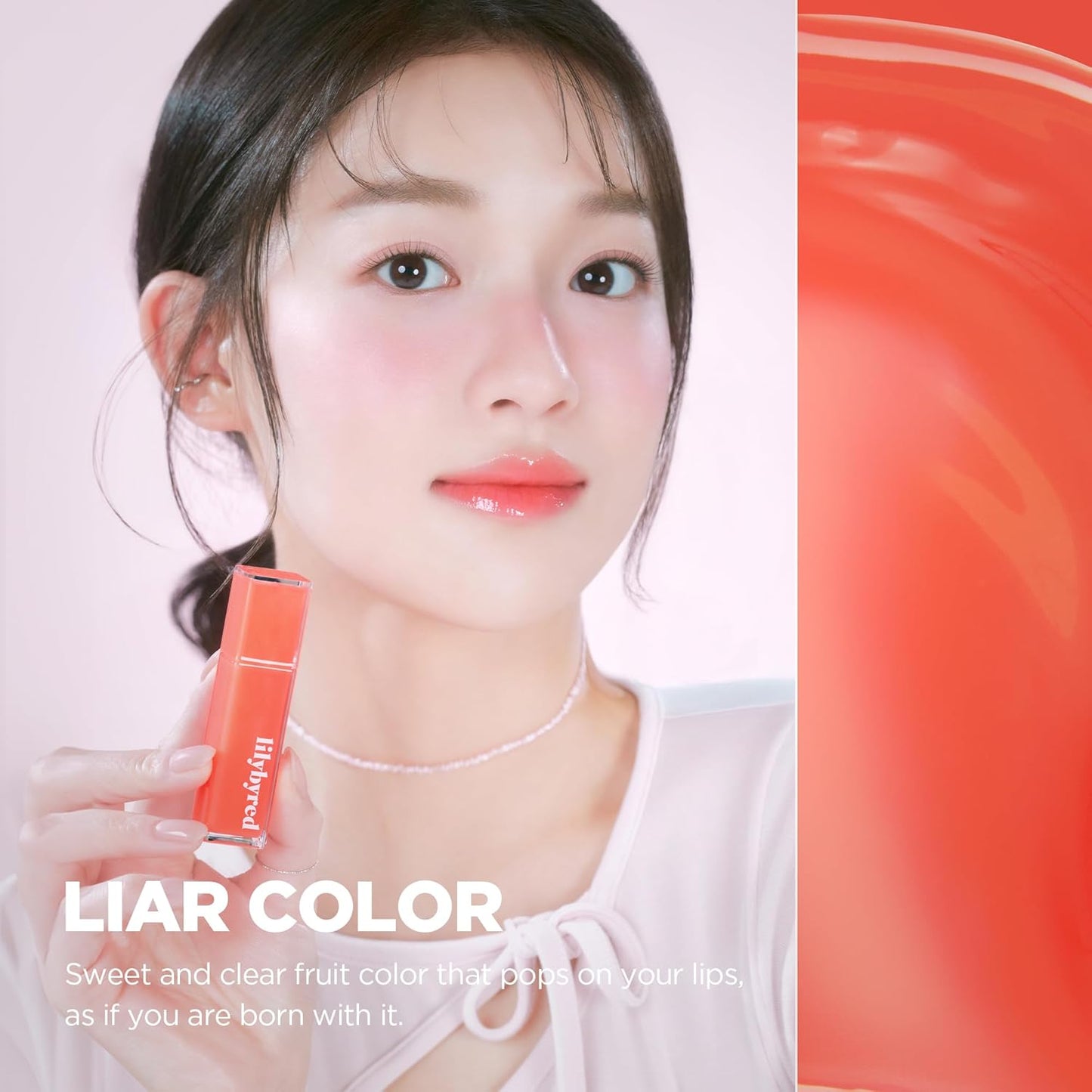 lilybyred Bloody Liar Coating Tint | Korean Glossy Lip Stain, Vivid & Juicy Color, Syrupy Shine, Moisturizing, Long-Lasting & Smudge-Proof, Non-Sticky, Lightweight, 0.14 oz. (07 Daring Cherry)