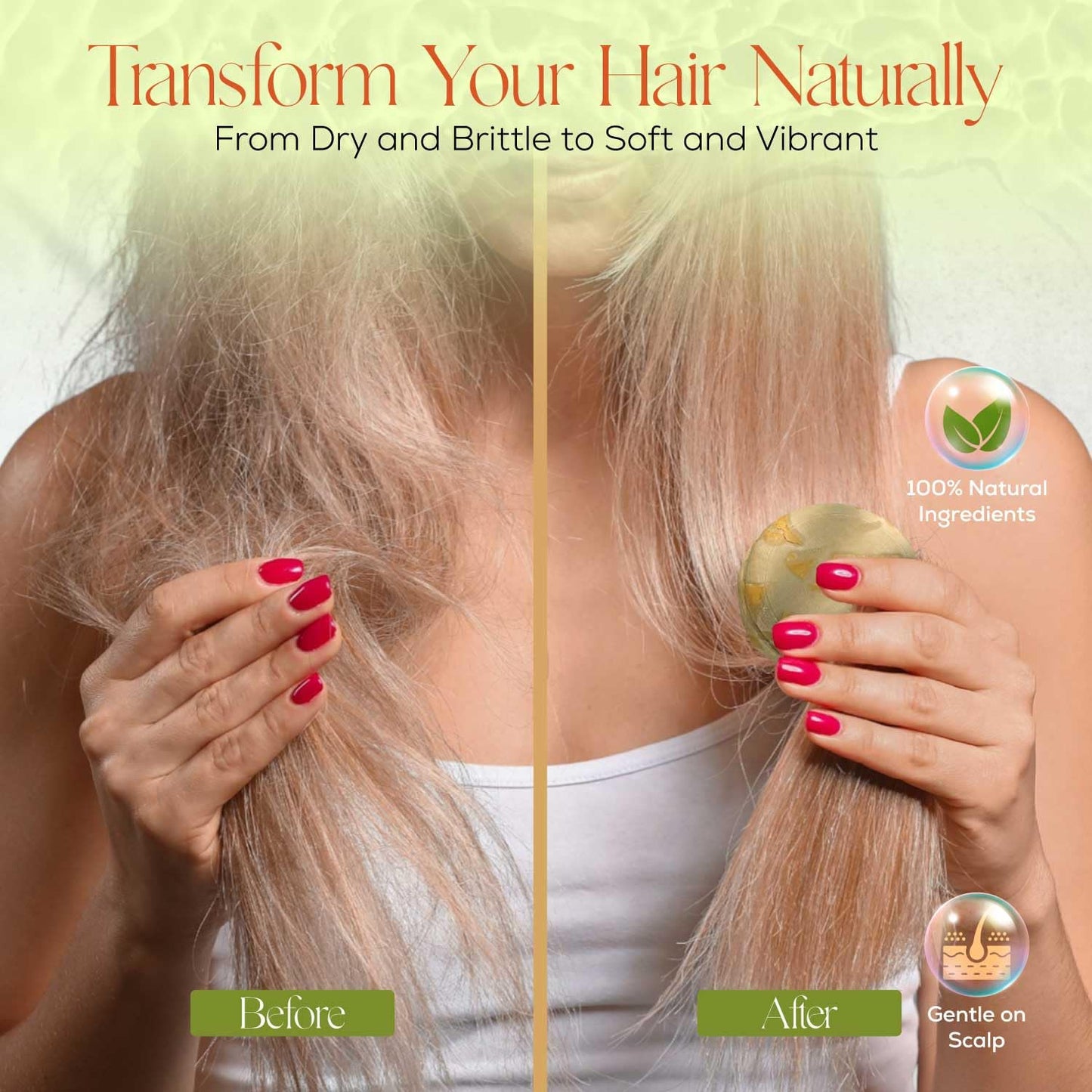 IIBESA Rice Water Shampoo Bar - Hair Growth & Thickening Improves Scalp Health - Japan Made Organic Ingredients - Solid Shampoo Bars For All Hair Types - Essential Oils - Eucalyptus