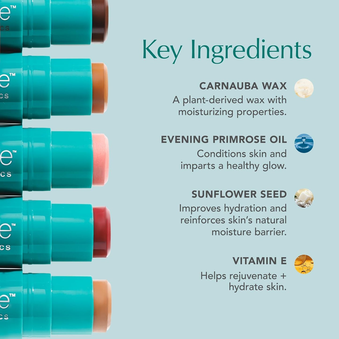 Thrive Causemetics Triple Threat Color Stick: Cream Highlighter Stick with Vitamin E, Evening Primrose Oil, Waterproof Smudge Proof Face Makeup Formula, Joy (Gold Shimmer)