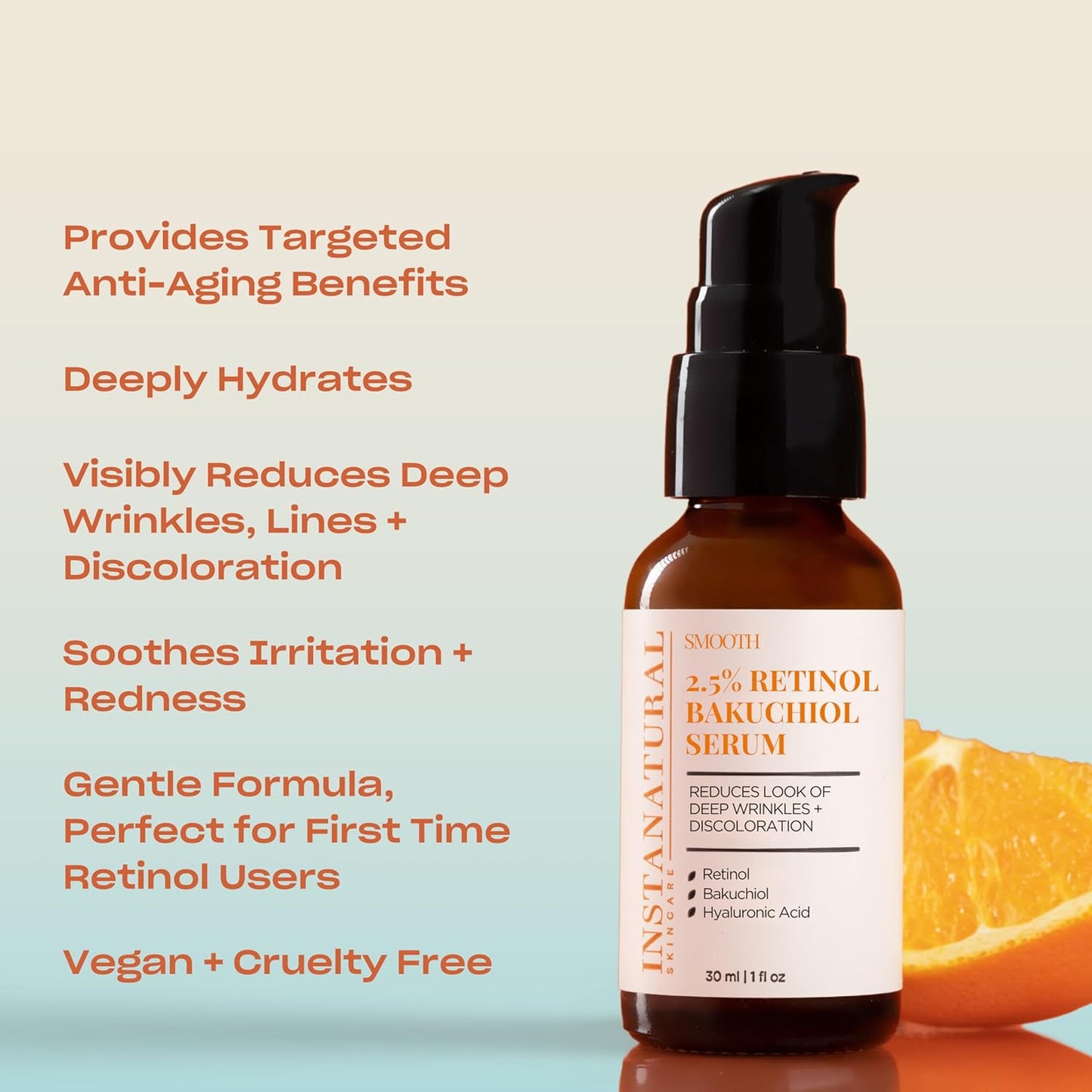 InstaNatural Face Serum (Serum Bakuchiol)