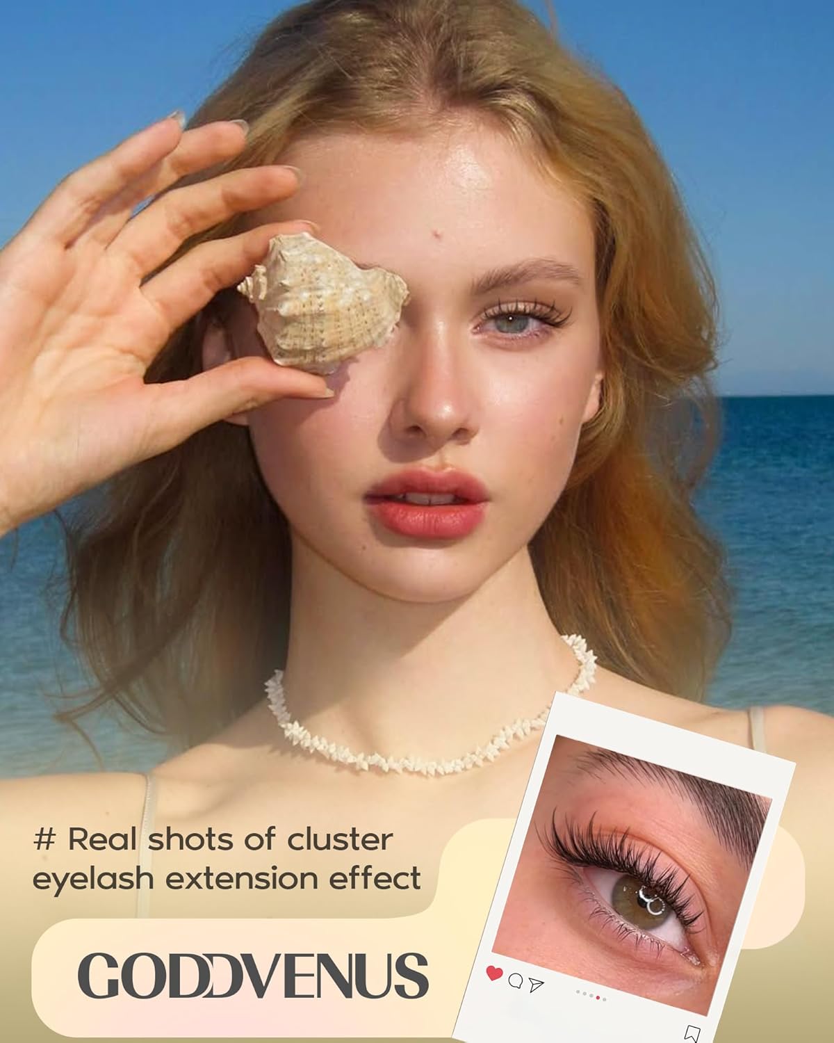 Natural Lash Clusters Wispy Manga Eyelash Clusters Fairy Lash Extension C Curl Cluster Eyelashes Extensions 180pcs