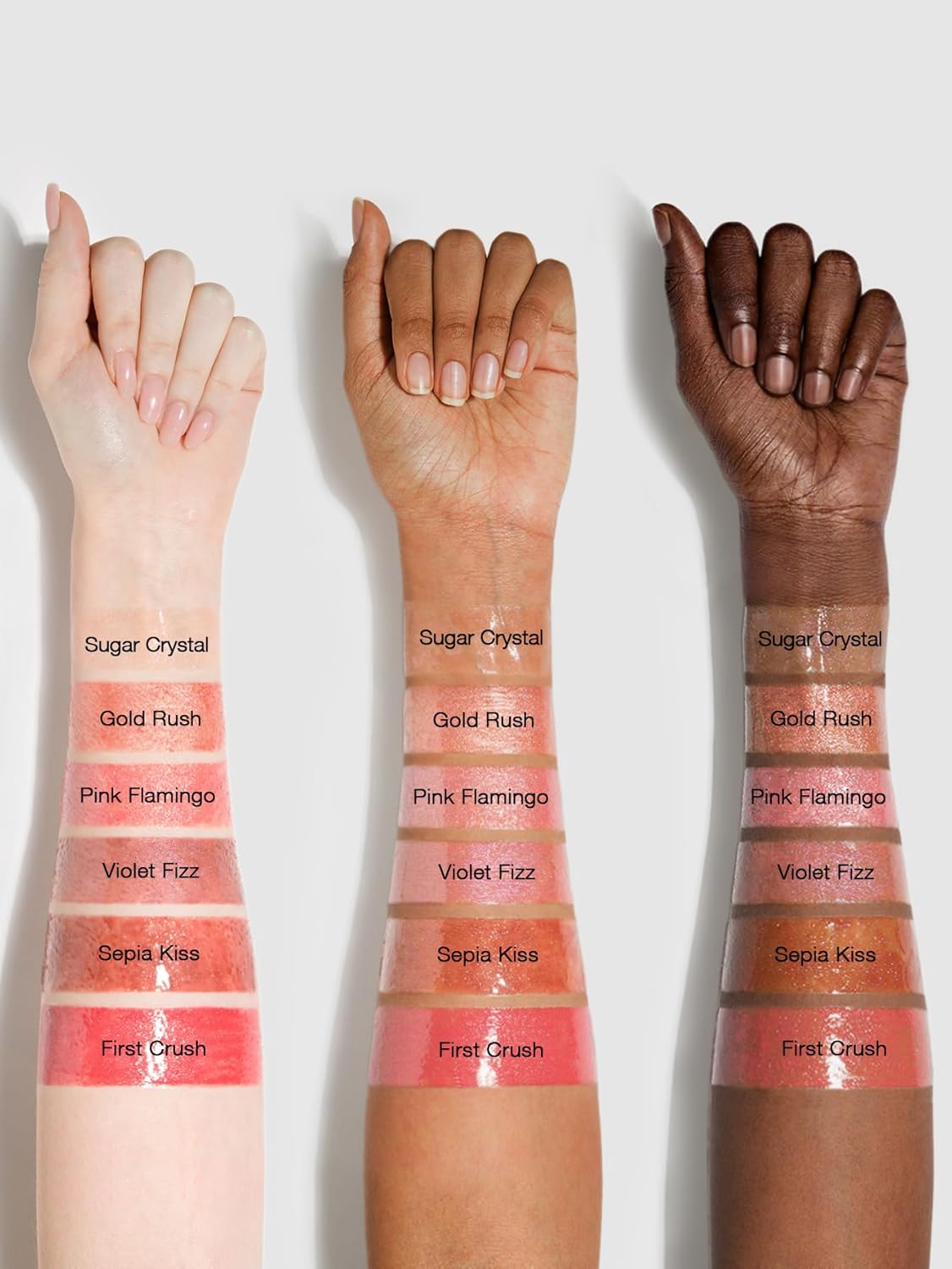 SHEGLAM Pout-Perfect Moisturizing Solid Lip Gloss Shimmer Lip Plumper - First Crush