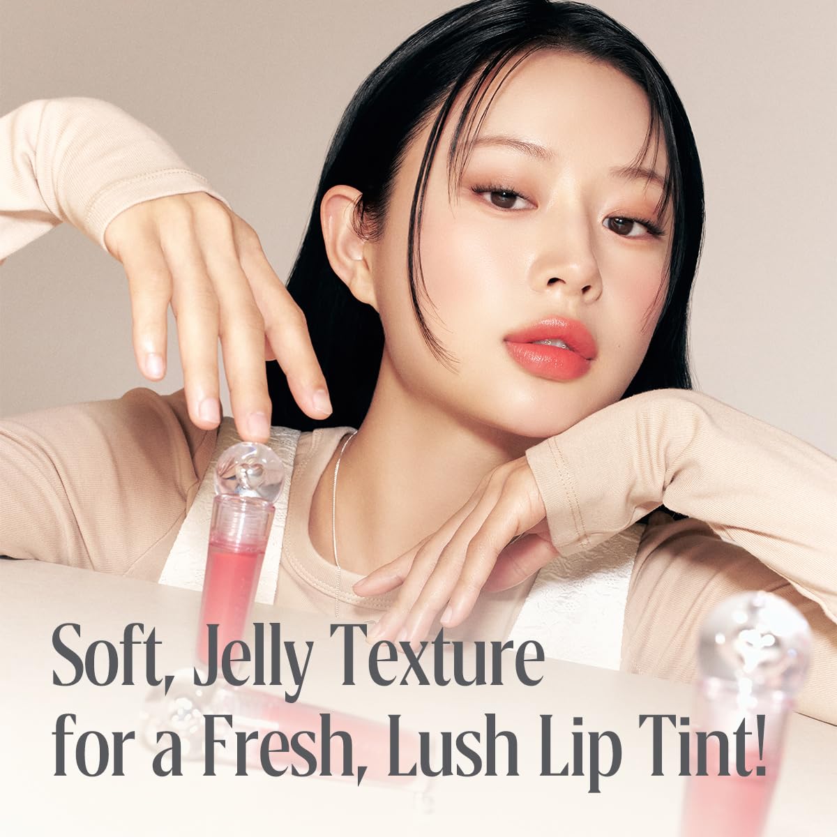 Peripera Ink Jellable Tint, Lip Stain, Korean Lip Tint, High Pigment Color, Longwear, Weightless, Moisutizing, Hydrating (03 PROBABLY ROSE, One Size)