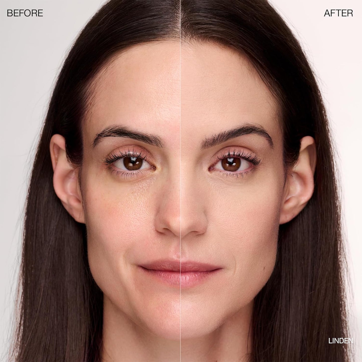 Ogee Complexion Perfecting Under Eye Concealer - Certified Organic Full Coverage Concealer - Buildable Coverage - LINDEN 1.25N - Light Beige (Neutral Undertones)