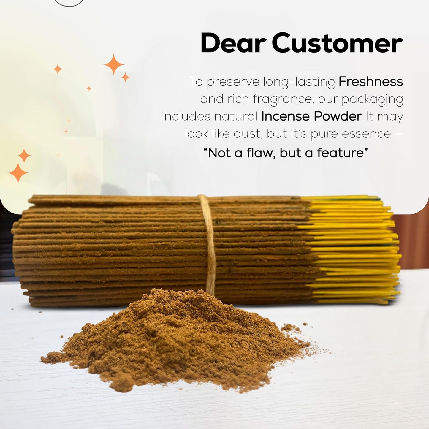 Raajsee Frankincense & Myrrh Incense Sticks, 100%-Natural Charcoal Free Organic Non Toxic Clean Burning Handmade Insence Sticks 100 gm Pack, Meditation Gifts – Spritual Cleansing