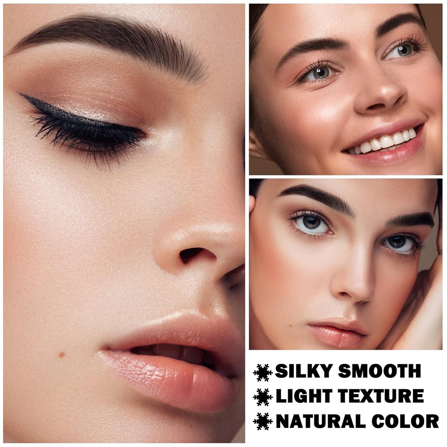 Eyebrow Pomade Cream,Brow Pomade Gel Naturally Long Lasting Waterproof,Delicate and Smooth Eye Brow Makeup Cosmetics with Eyebrow Brush - Black