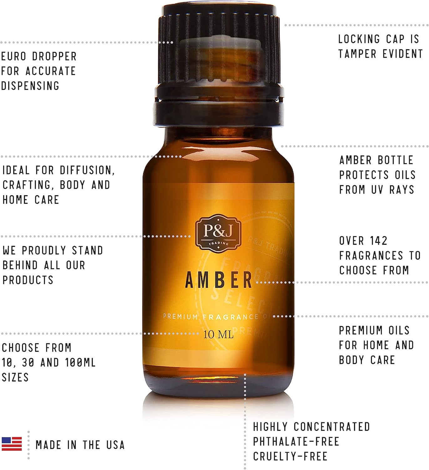 P&J Fragrance Oil - Chai Tea Scented Candle Making, Soap Making, Diffuser Oil, 100ml