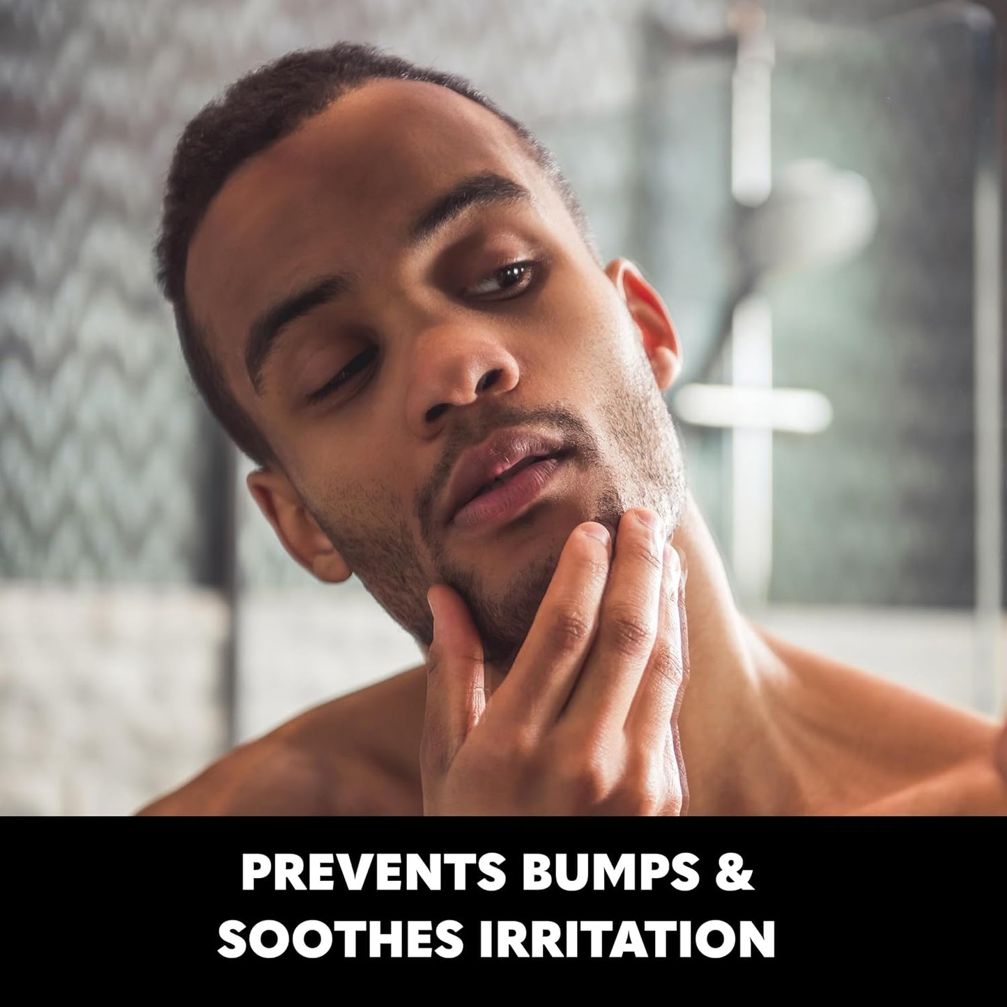 The Beard Club Aftershave for Men – Soothing After Shave Lotion for Men with Chamomile, Tea Tree Oil & Willow Bark – Post Shave Balm Calms Irritation, Prevents Razor Burn & Bumps - 3.4 Fl Oz - 1 Pack