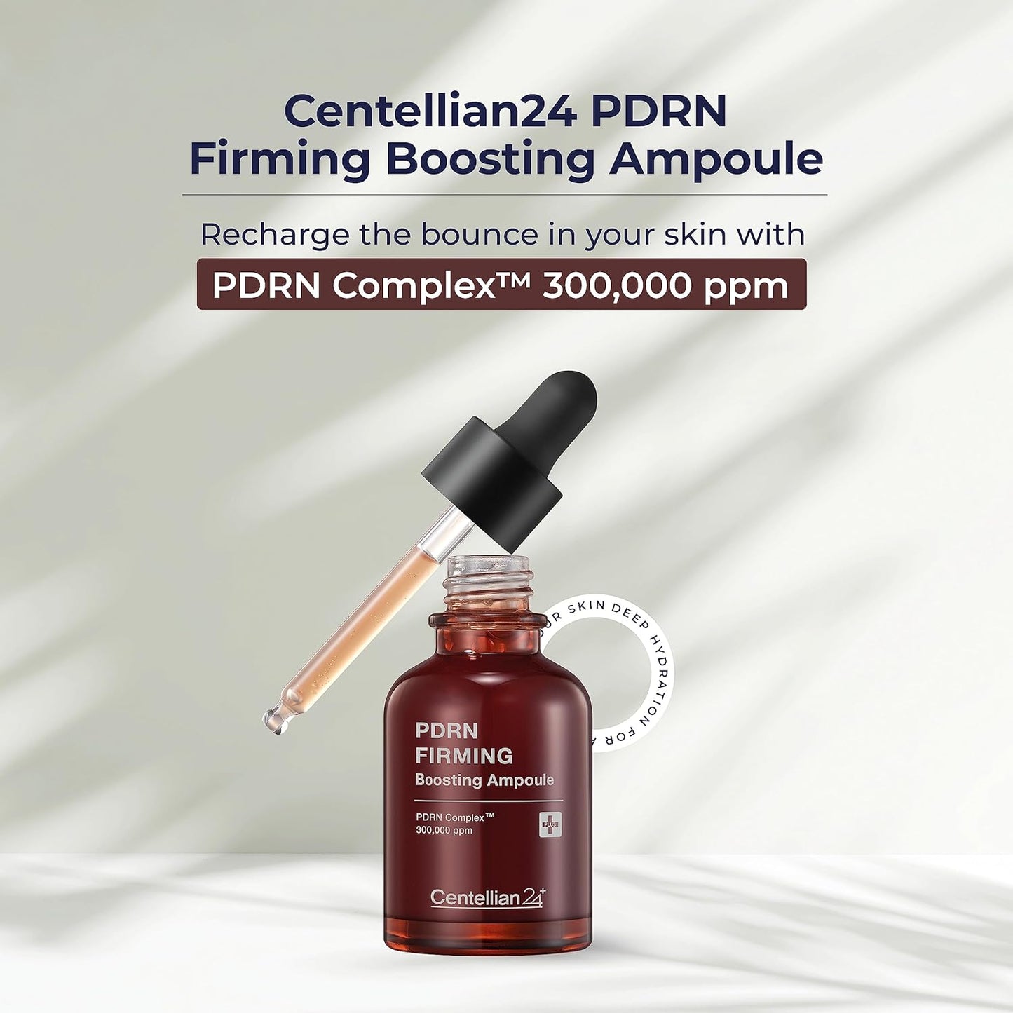 Centellian 24 PDRN Firming Boosting Ampoule (1.01 fl oz) - Improved Skin Elasticity by Dongkook Pharmaceutical. PDRN 300,000 ppm, Hydrolyzed Collagen & Elastin